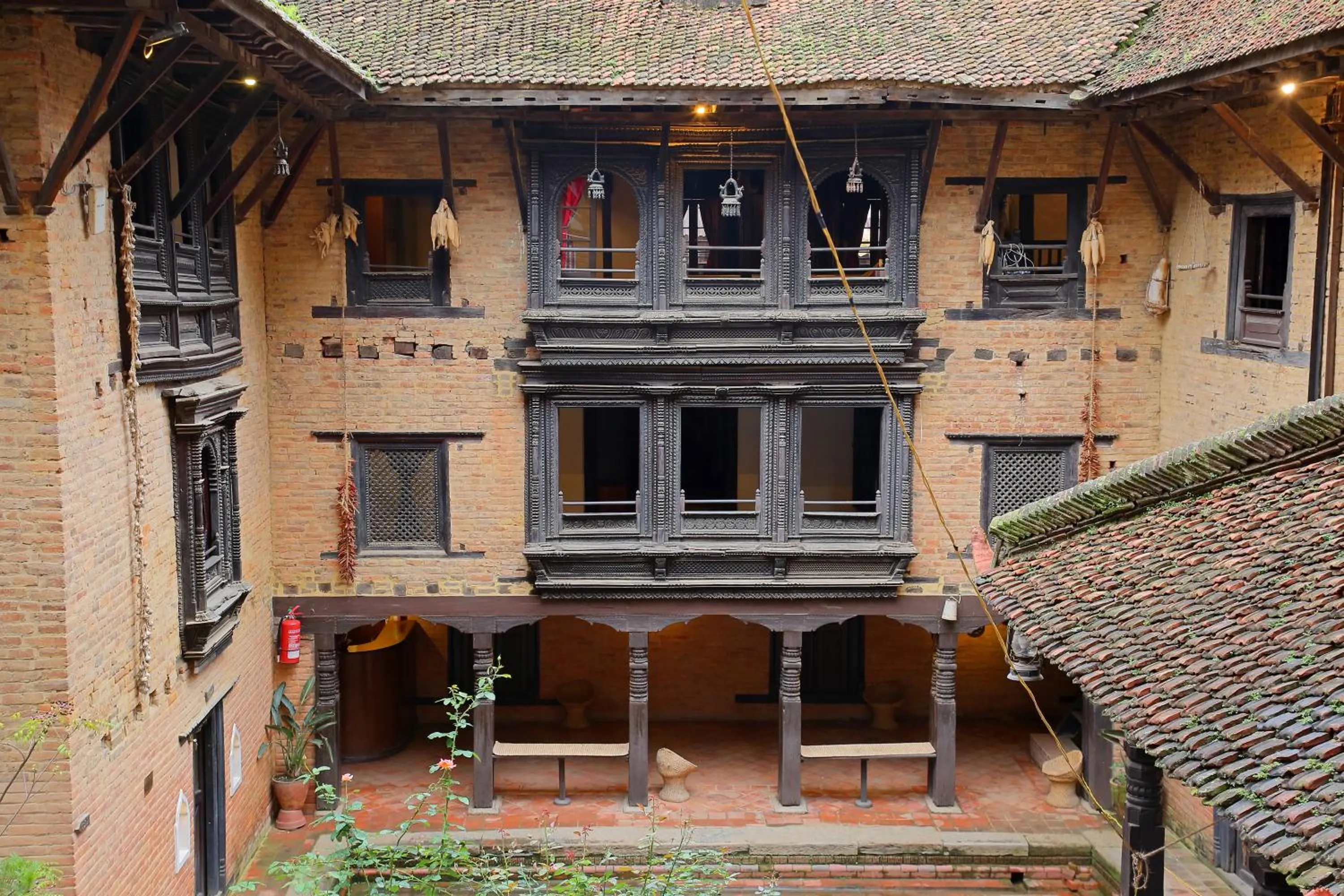 Property building in Newa Chen Historic House UNESCO