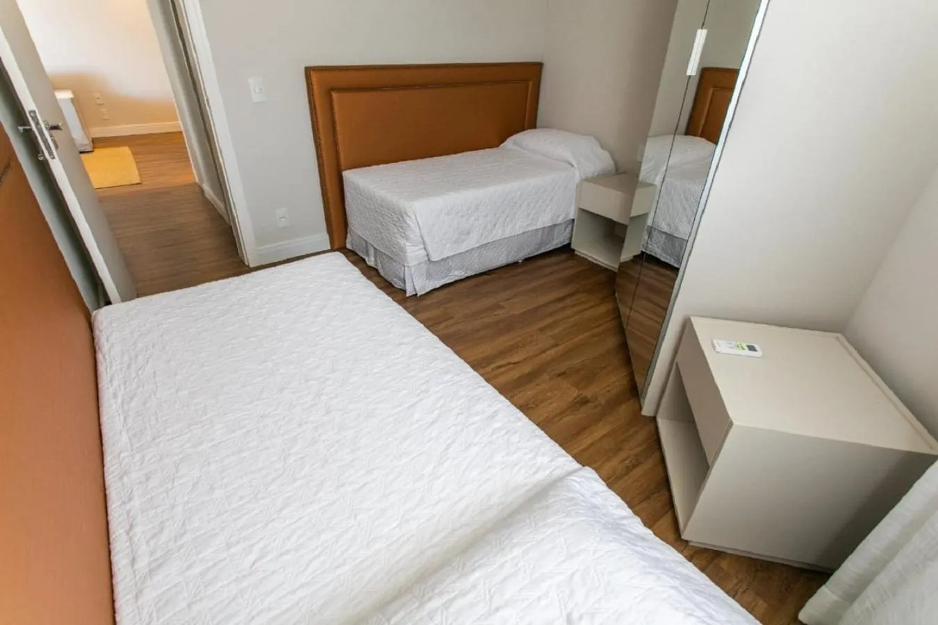 Bed in Lindo apartamento na praia brava