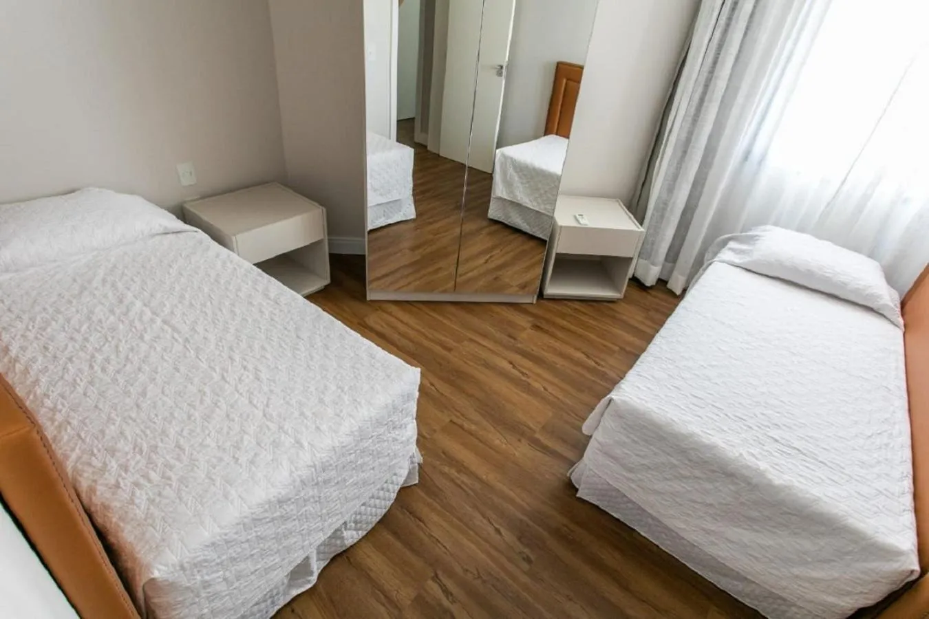 Bed in Lindo apartamento na praia brava
