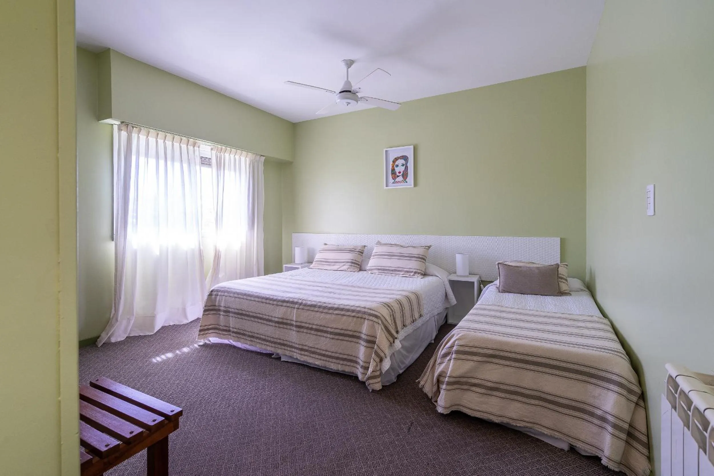 Bed in Hotel Arte del Rey