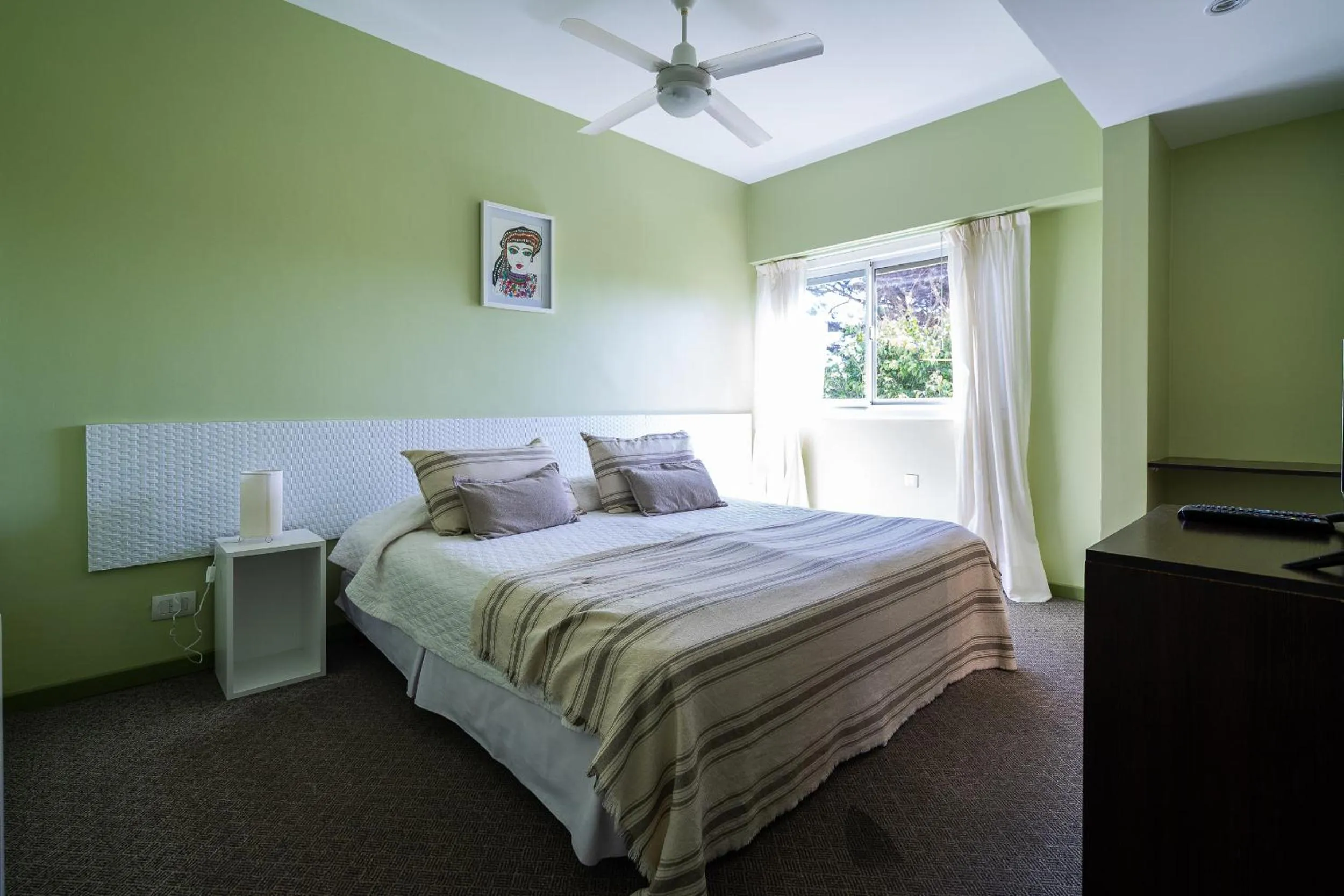 Bed in Hotel Arte del Rey