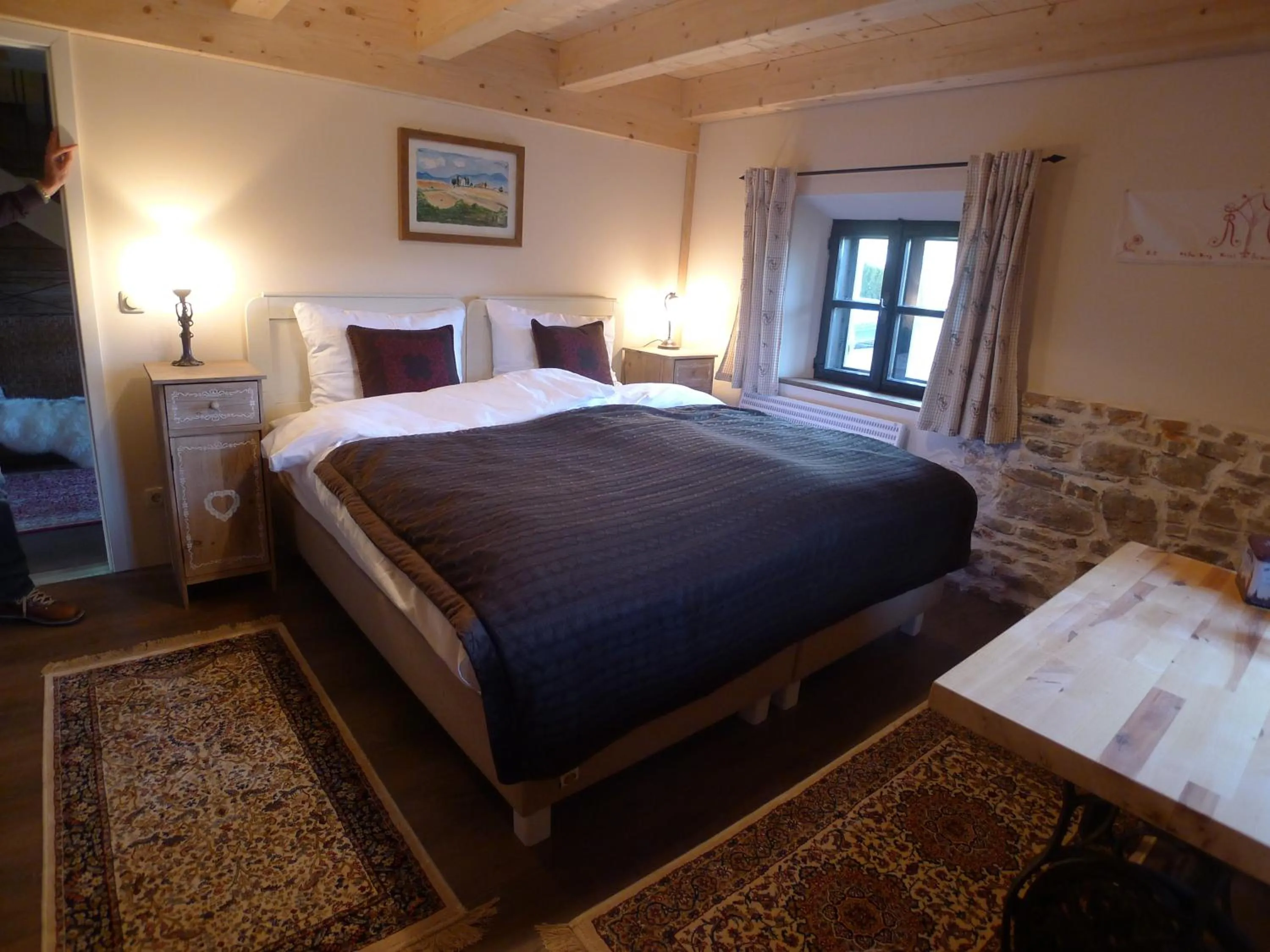 Bed in Heuholzmühle Privatzimmer