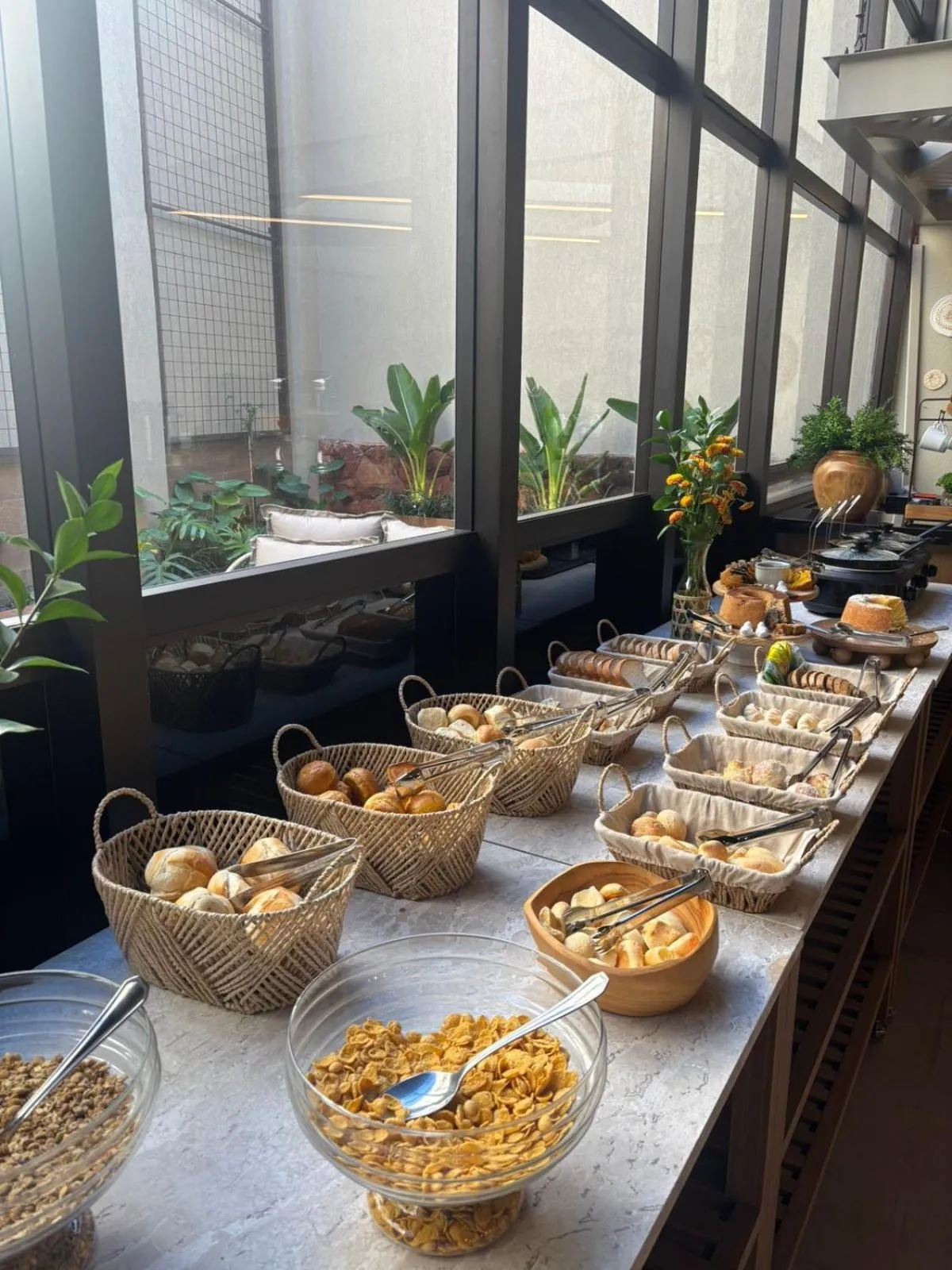 Breakfast in Hotel Flat Afonso Pena e Centro de Convenções Campo Grande