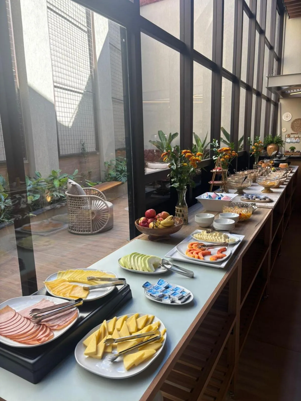 Breakfast in Hotel Flat Afonso Pena e Centro de Convenções Campo Grande