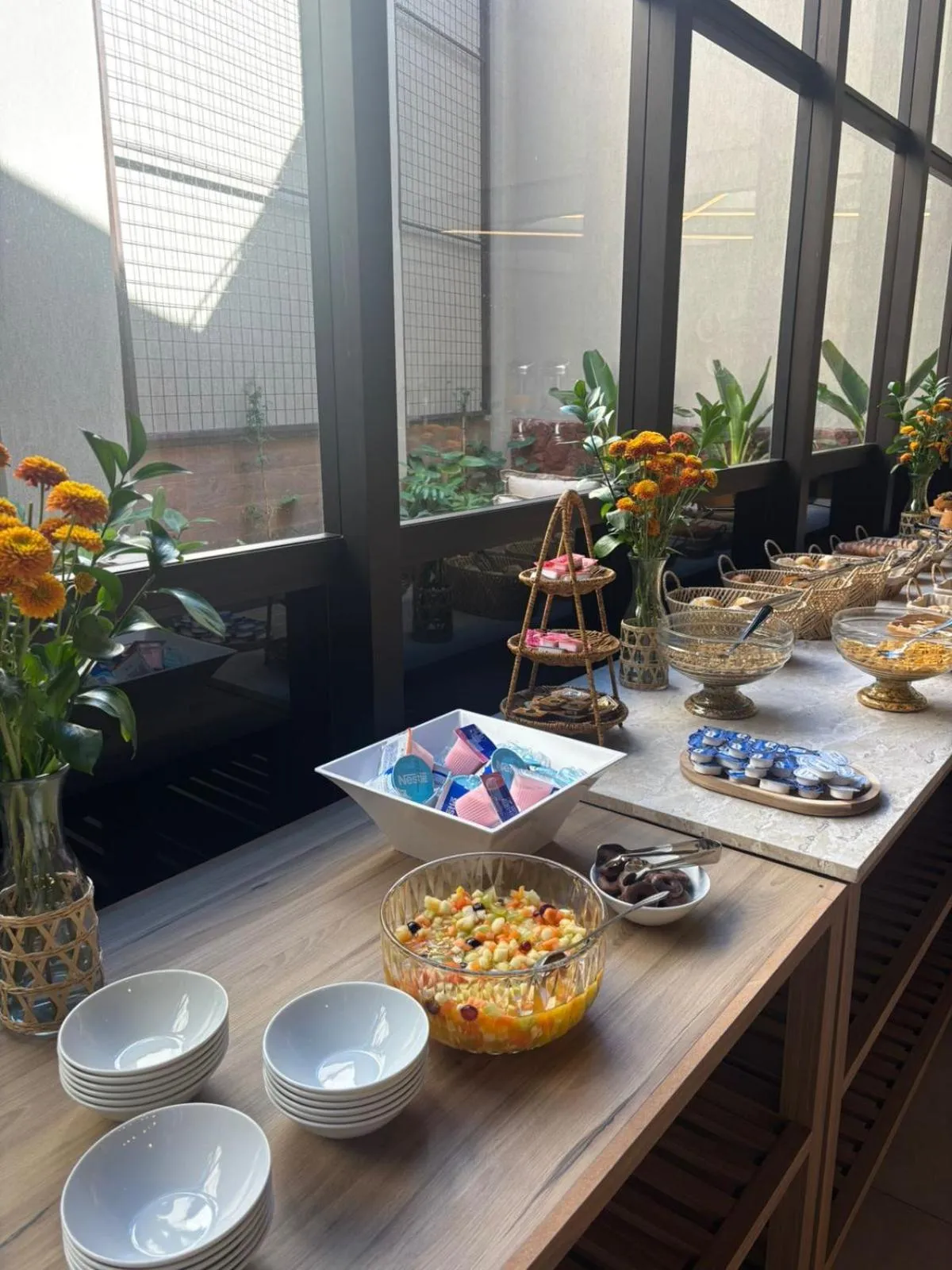 Breakfast in Hotel Flat Afonso Pena e Centro de Convenções Campo Grande