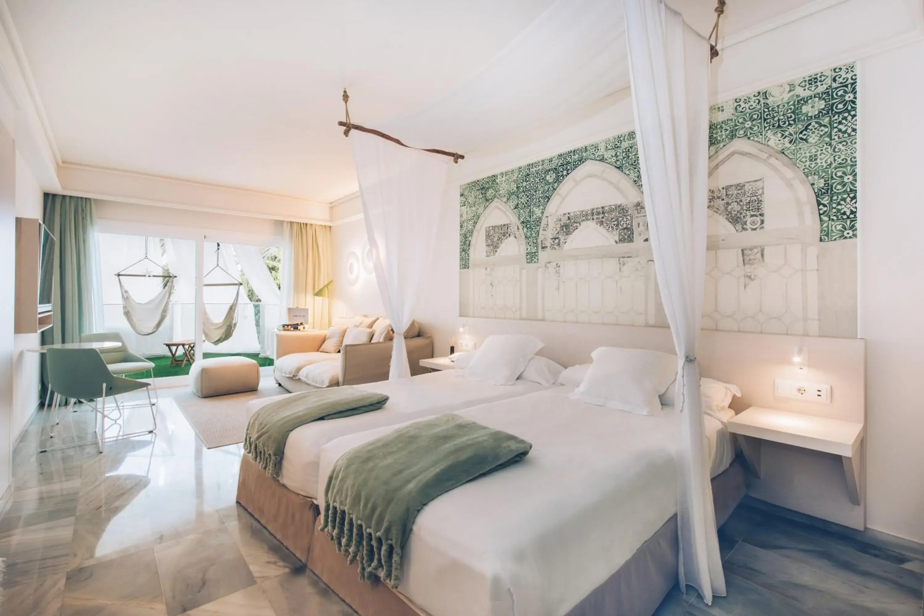 Bedroom, Bed in Iberostar Selection Marbella Coral Beach Bedroom, Bed in Iberostar Selection Marbella Coral Beach