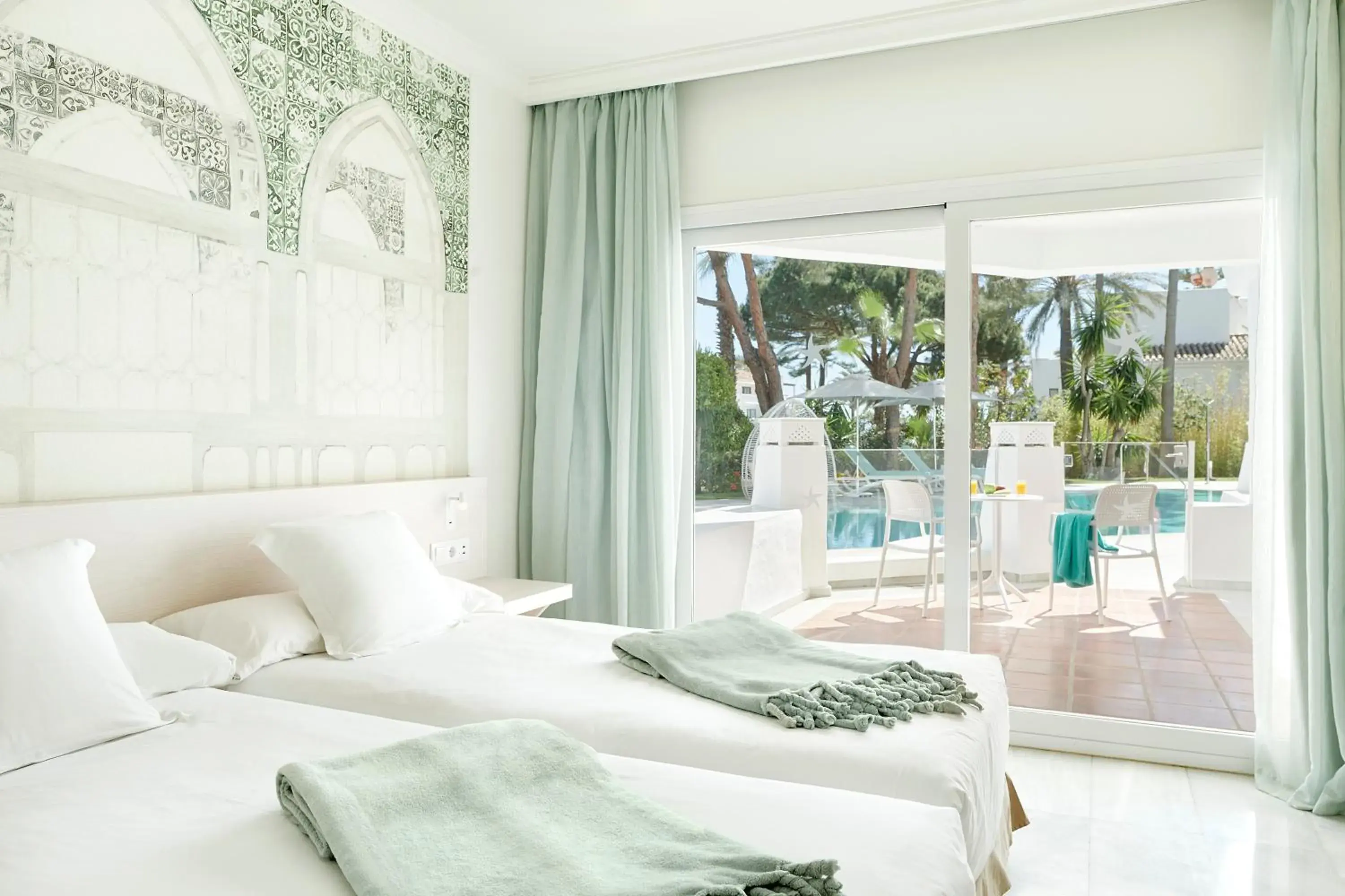 Bedroom, Bed in Iberostar Selection Marbella Coral Beach Bedroom, Bed in Iberostar Selection Marbella Coral Beach