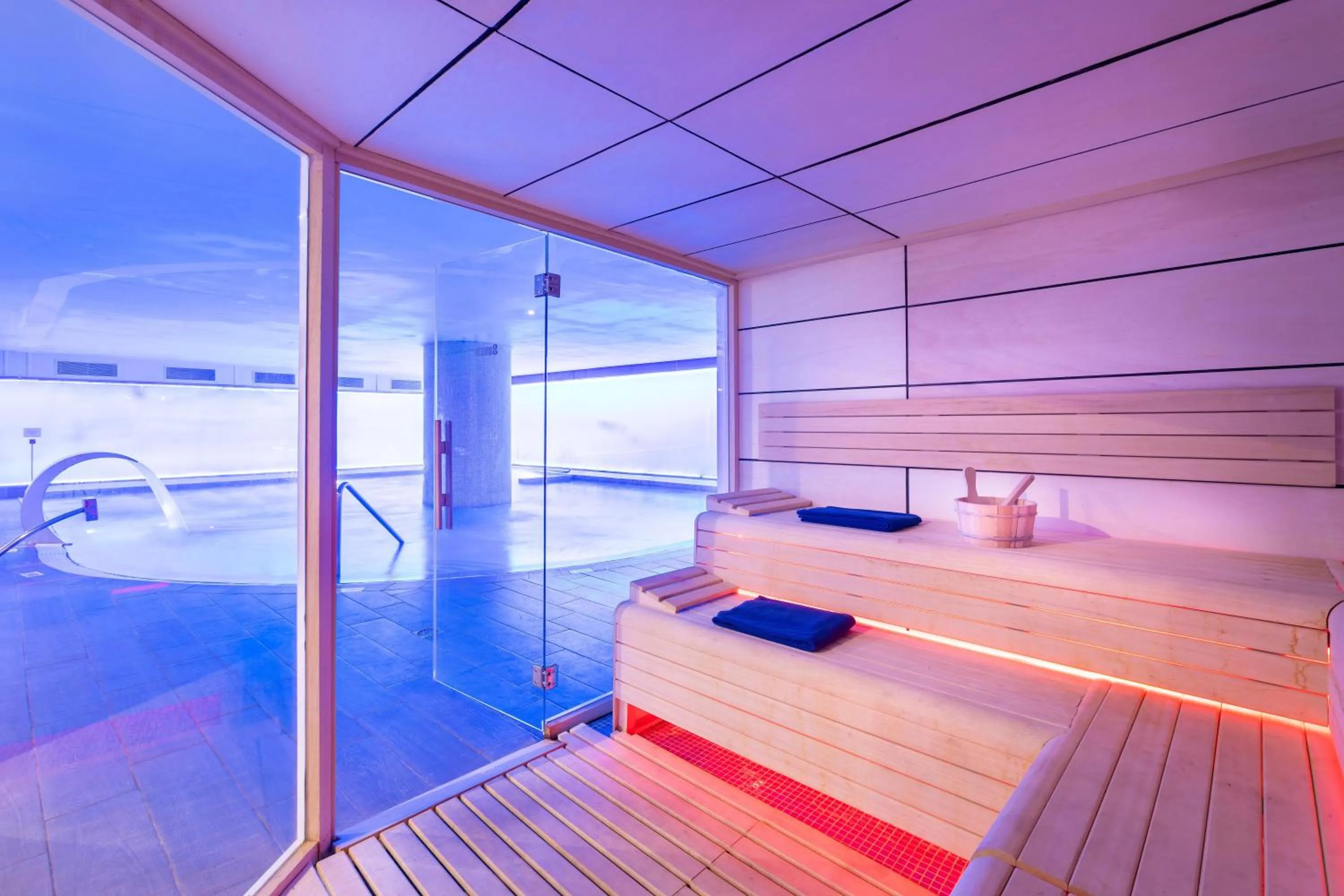 Sauna, Bed in Alexandre La Siesta