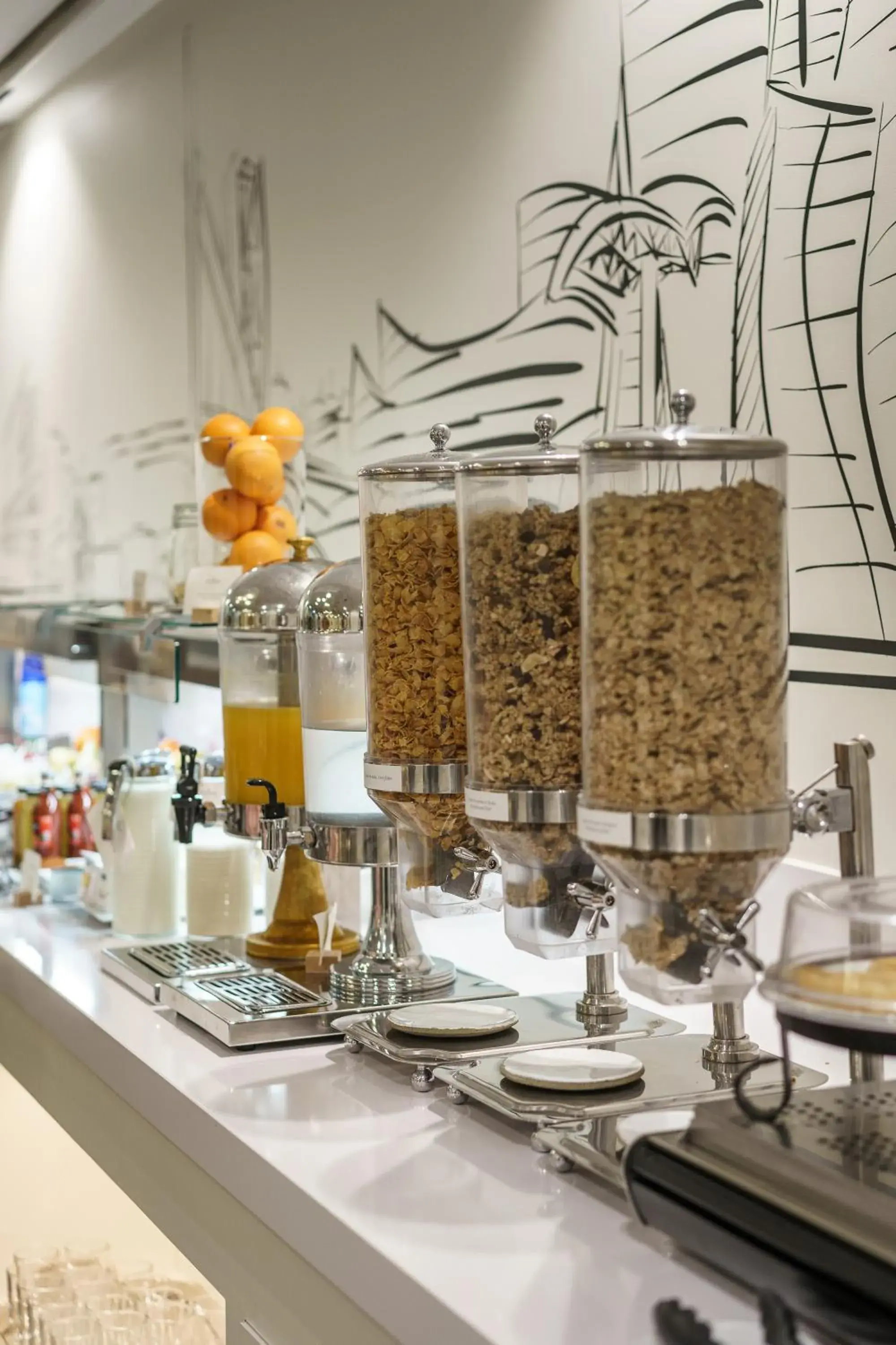 Breakfast in Hotel Abando Breakfast in Hotel Abando