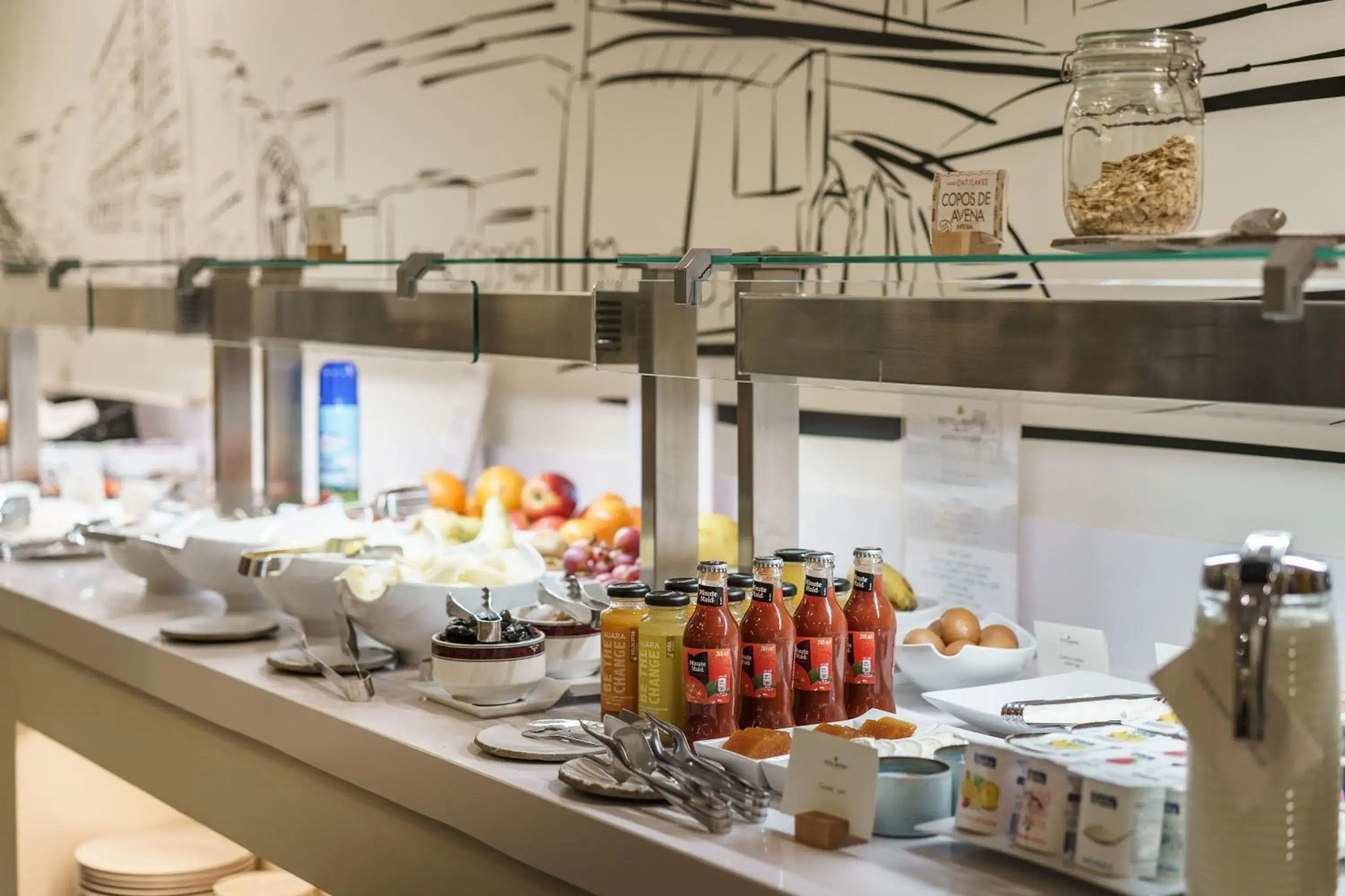 Breakfast in Hotel Abando Breakfast in Hotel Abando