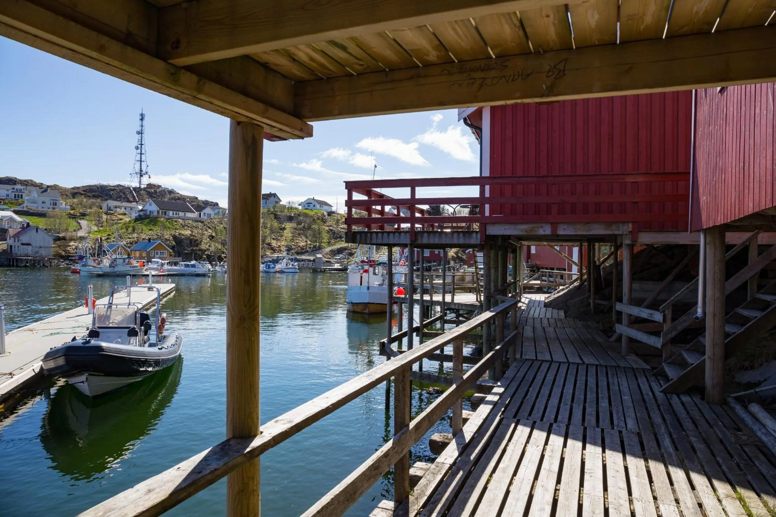 Facade/entrance in The Tide - Rorbuer