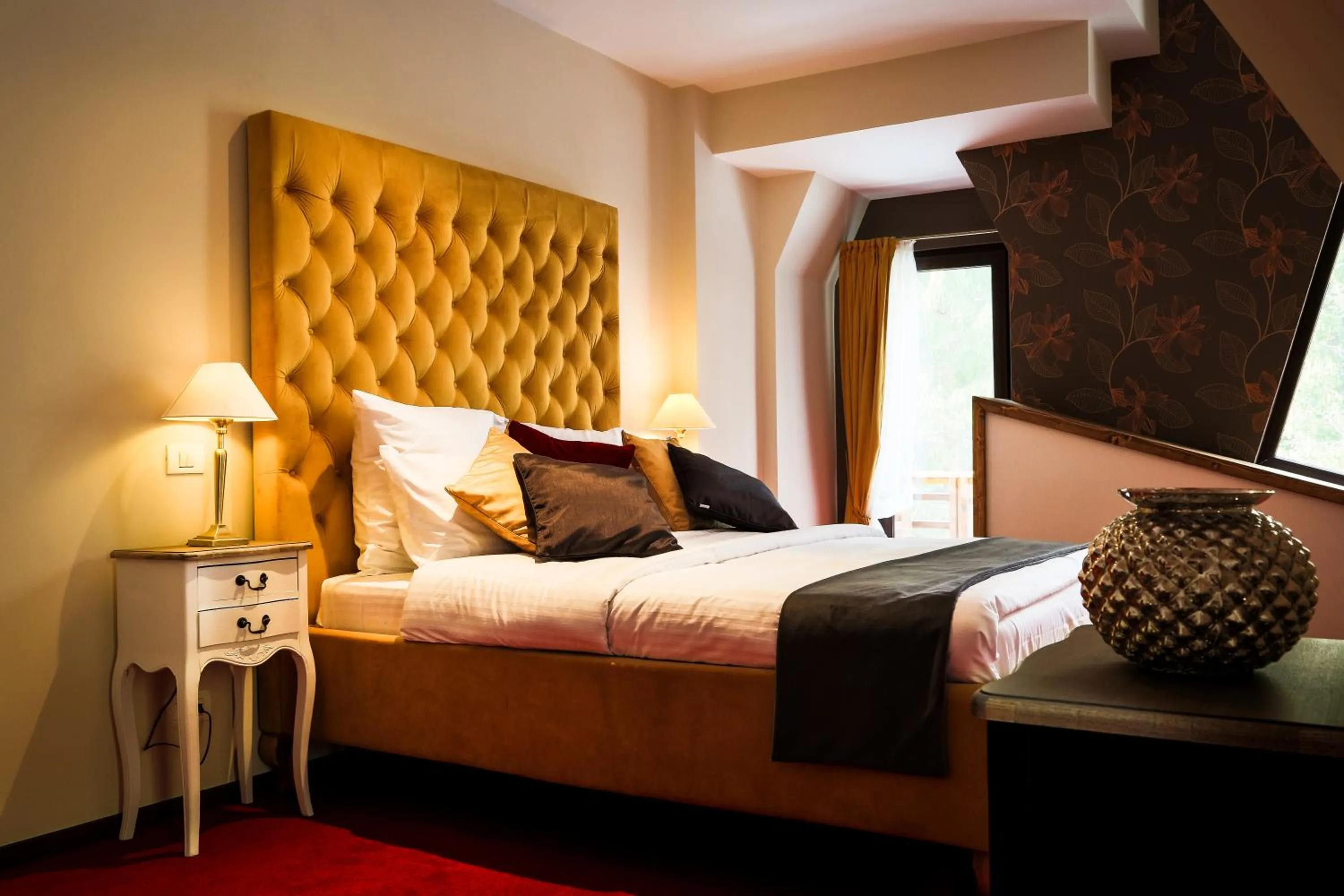 Photo of the whole room, Bed in Paj Hotelul Retreat & Spa