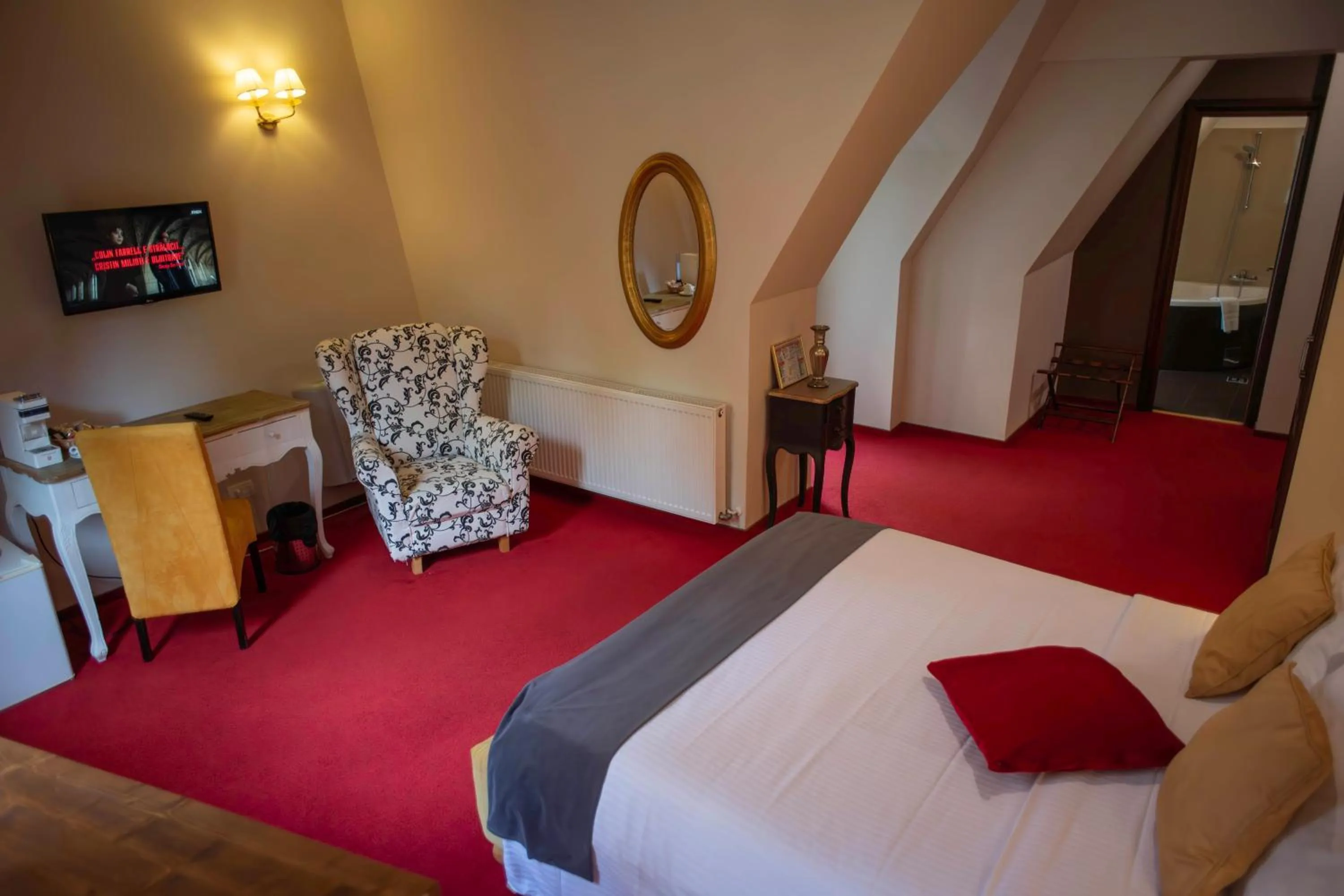 Bed in Paj Hotelul Retreat & Spa