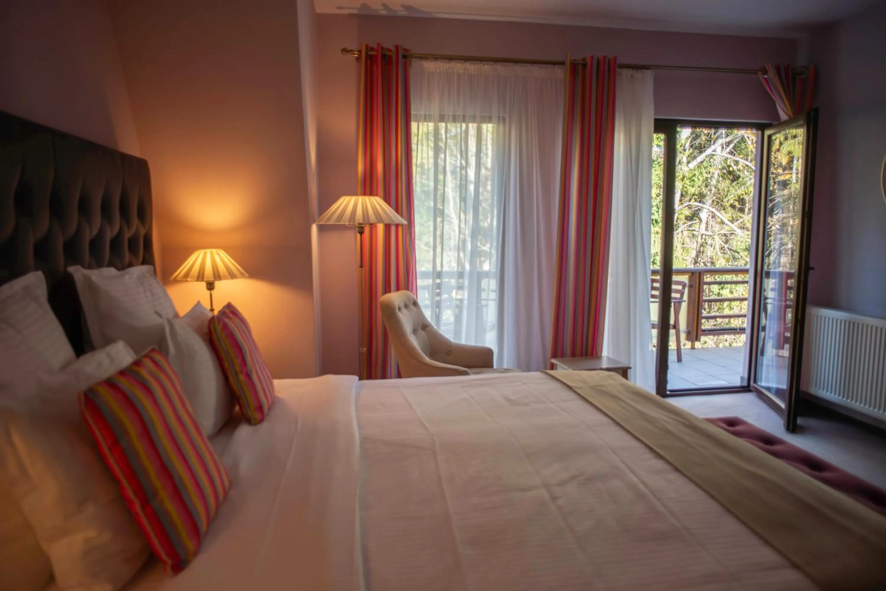 Bed in Paj Hotelul Retreat & Spa