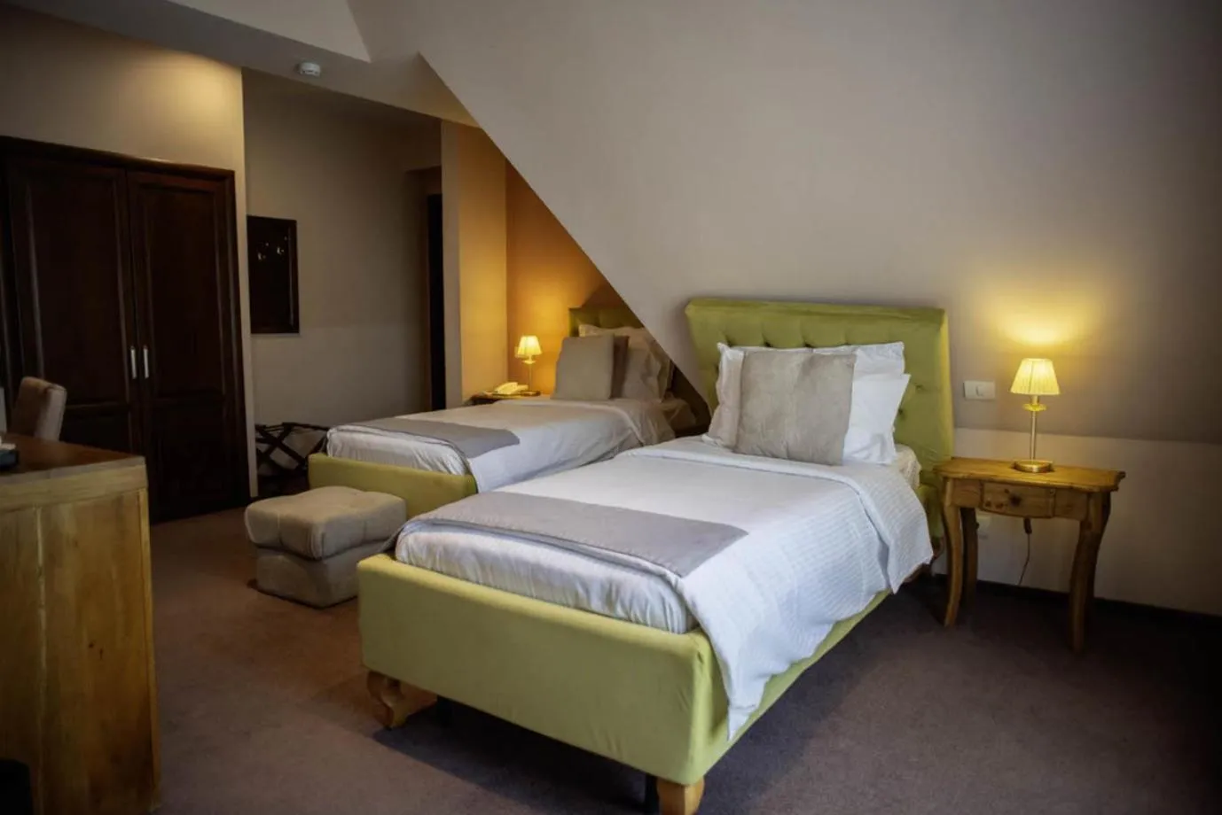 Bed in Paj Hotelul Retreat & Spa