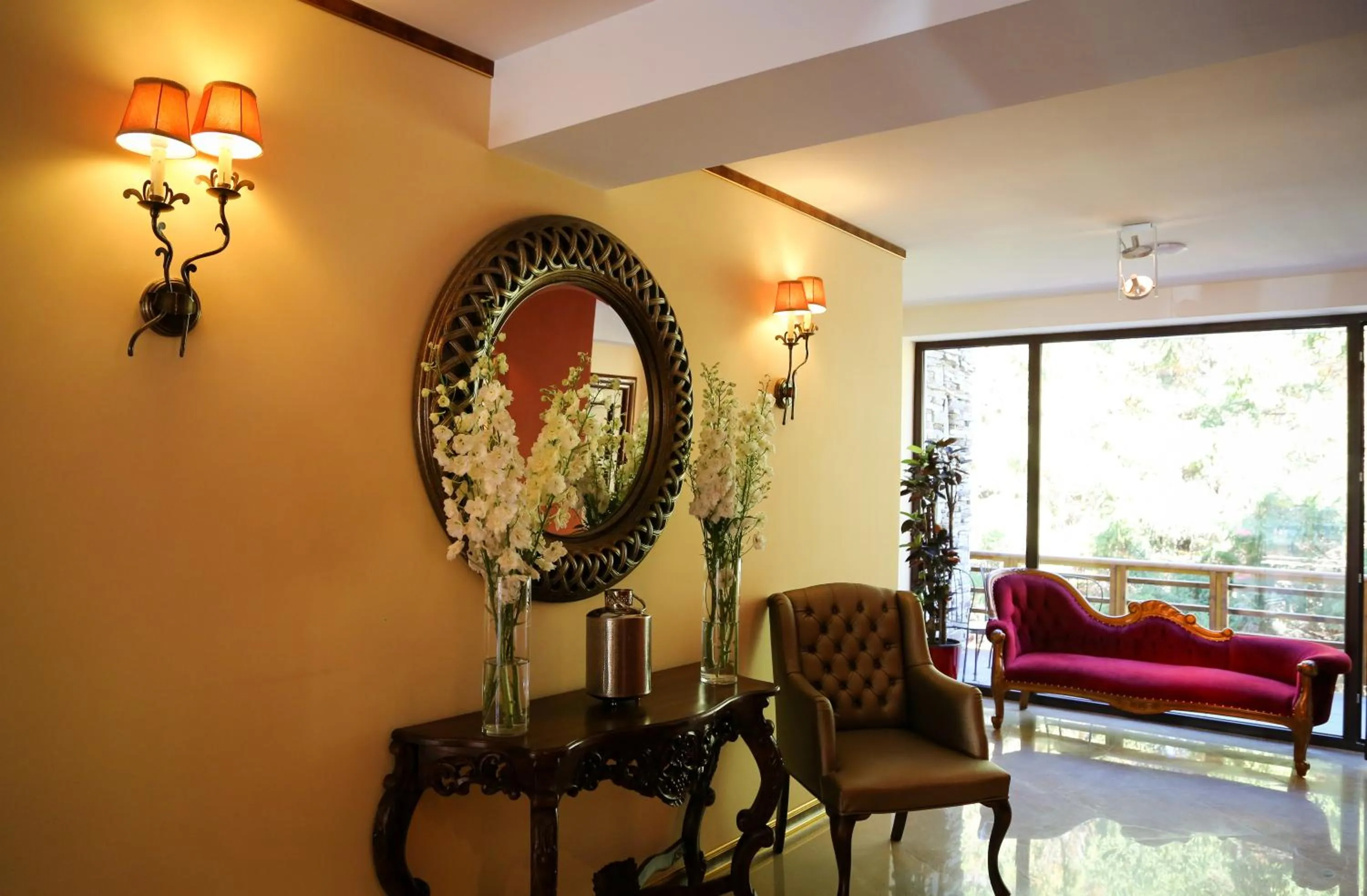 Lobby or reception in Paj Hotelul Retreat & Spa