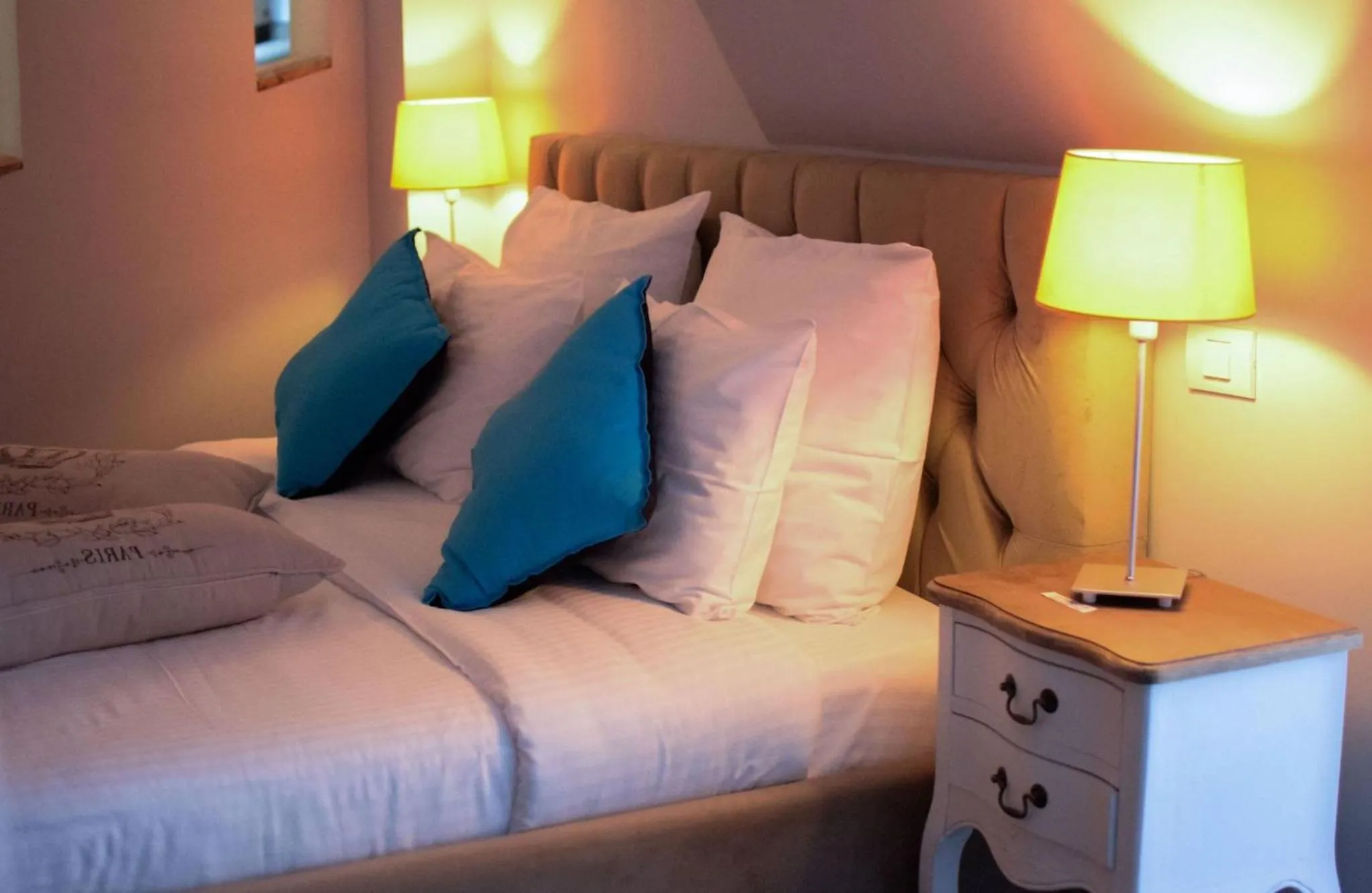 Bed in Paj Hotelul Retreat & Spa