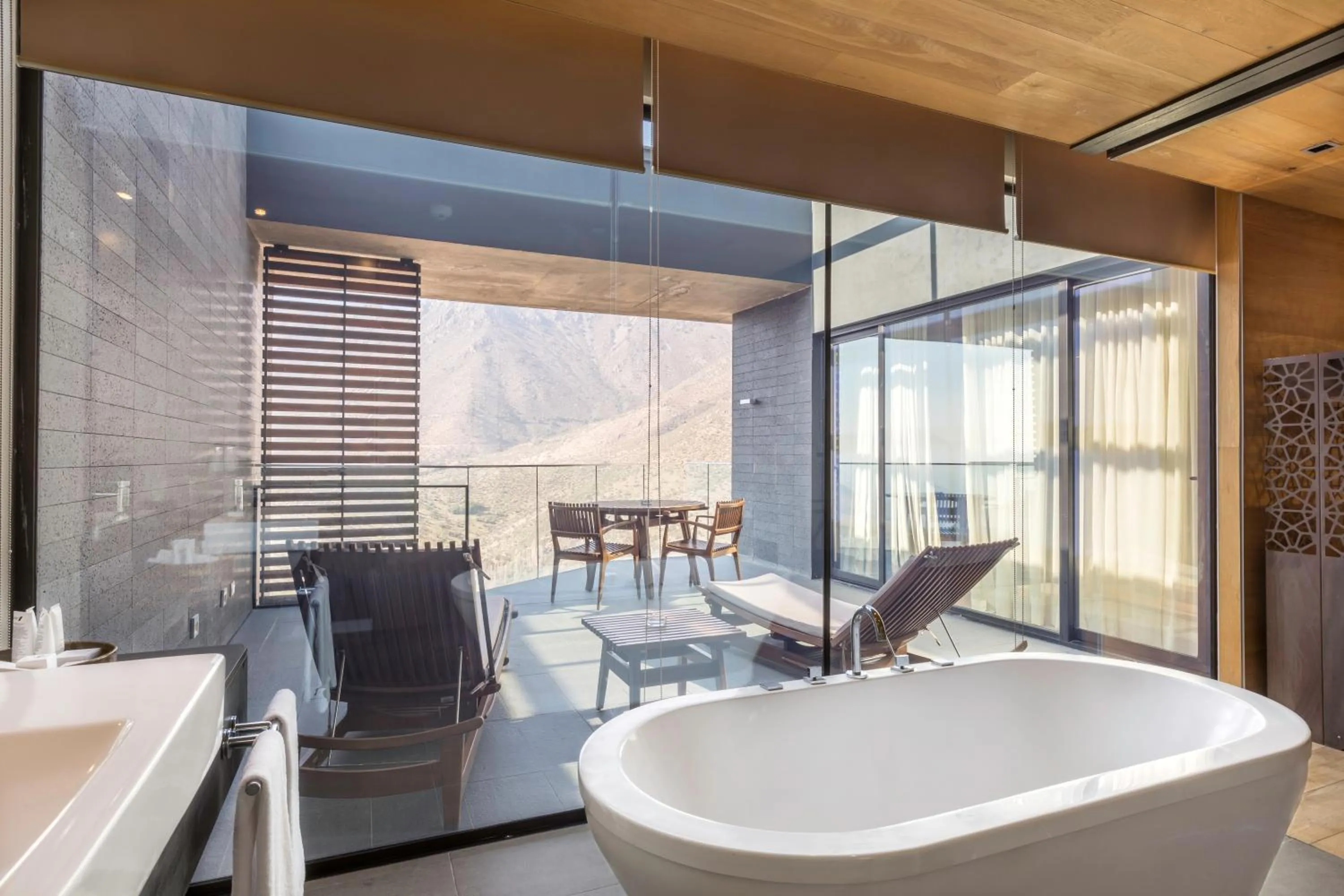 Bathroom in Enjoy Santiago