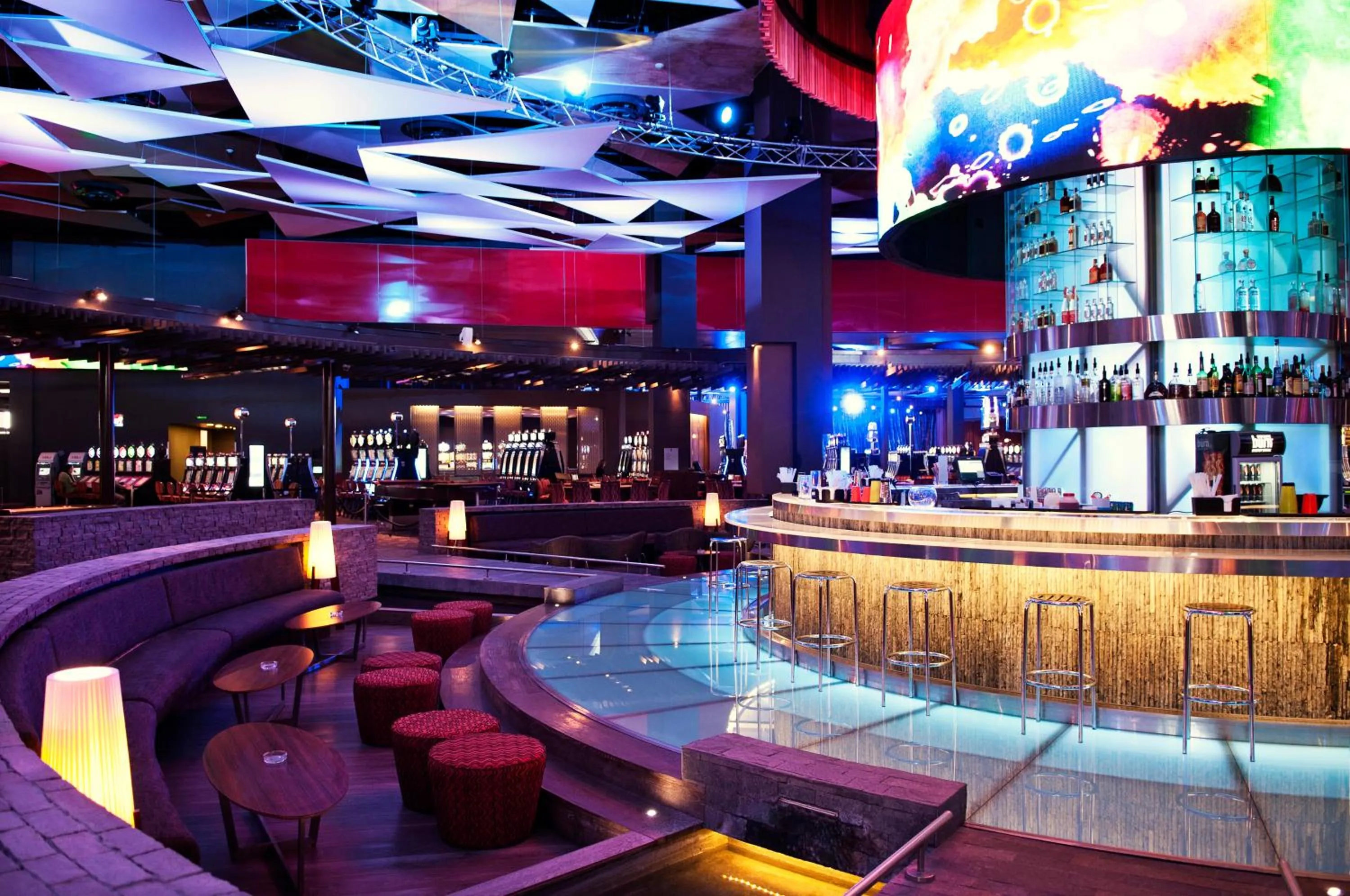 Lounge or bar in Enjoy Santiago