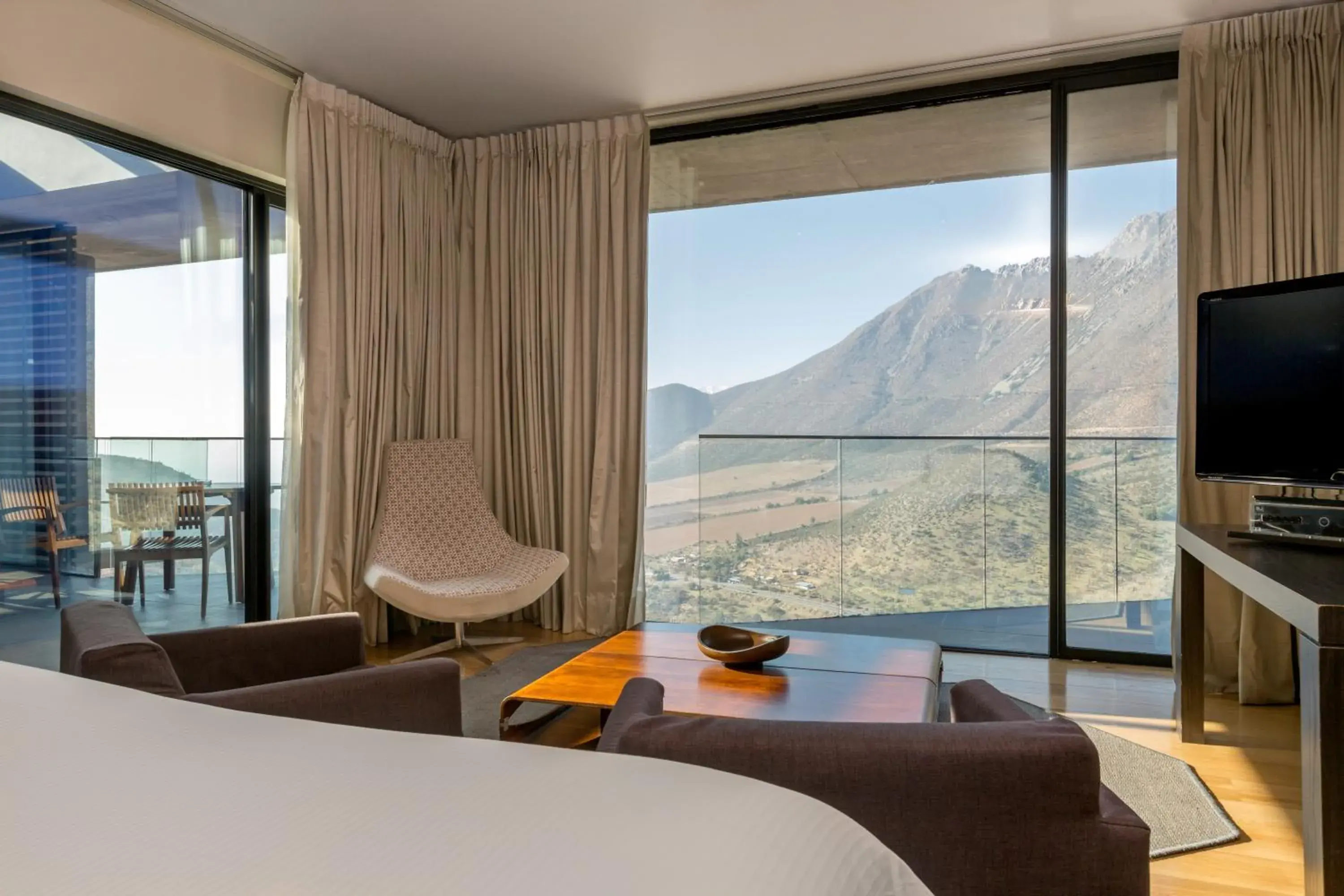 Seating area, Bed in Enjoy Santiago Seating area, Bed in Enjoy Santiago