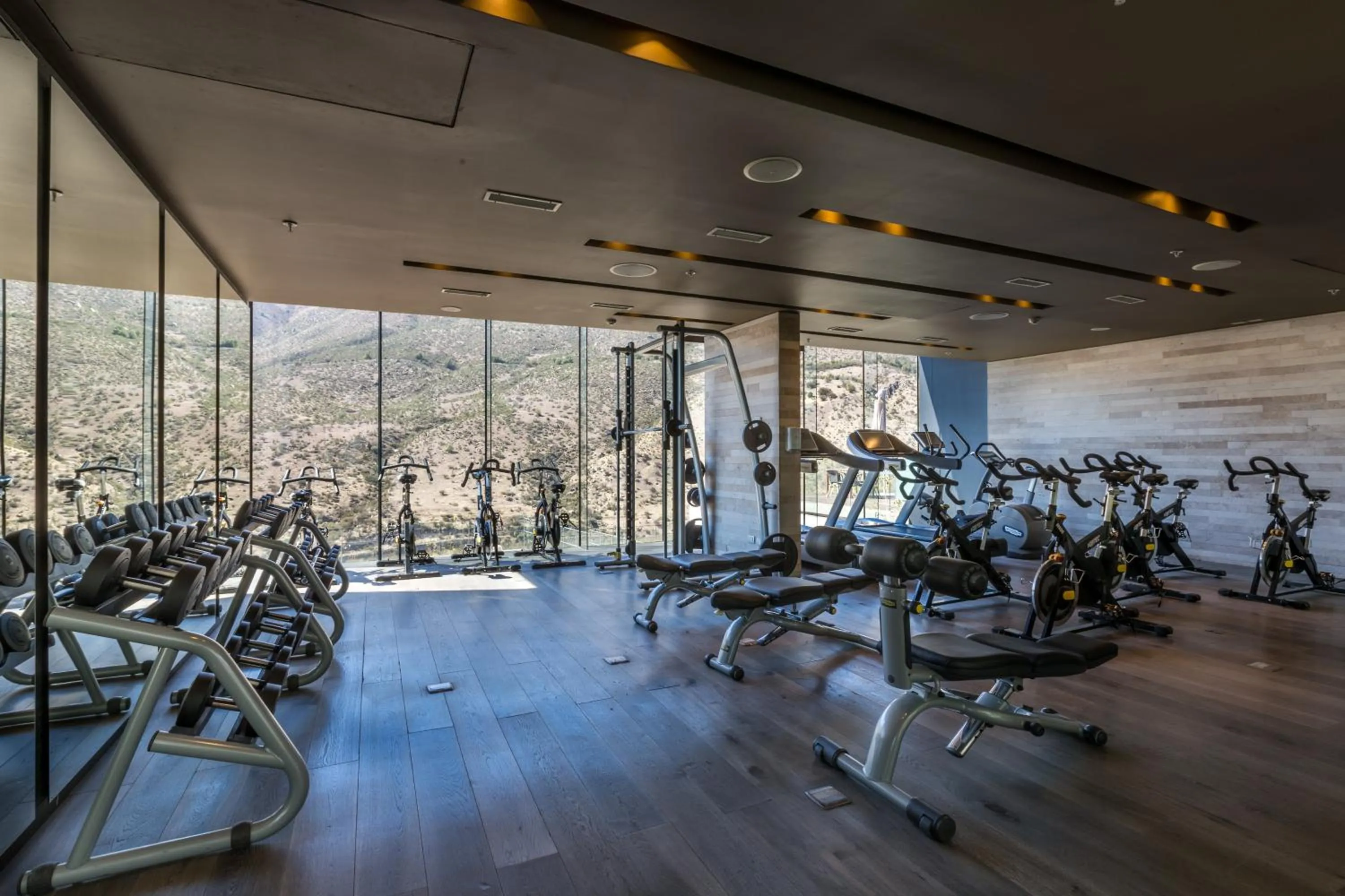 Fitness centre/facilities in Enjoy Santiago