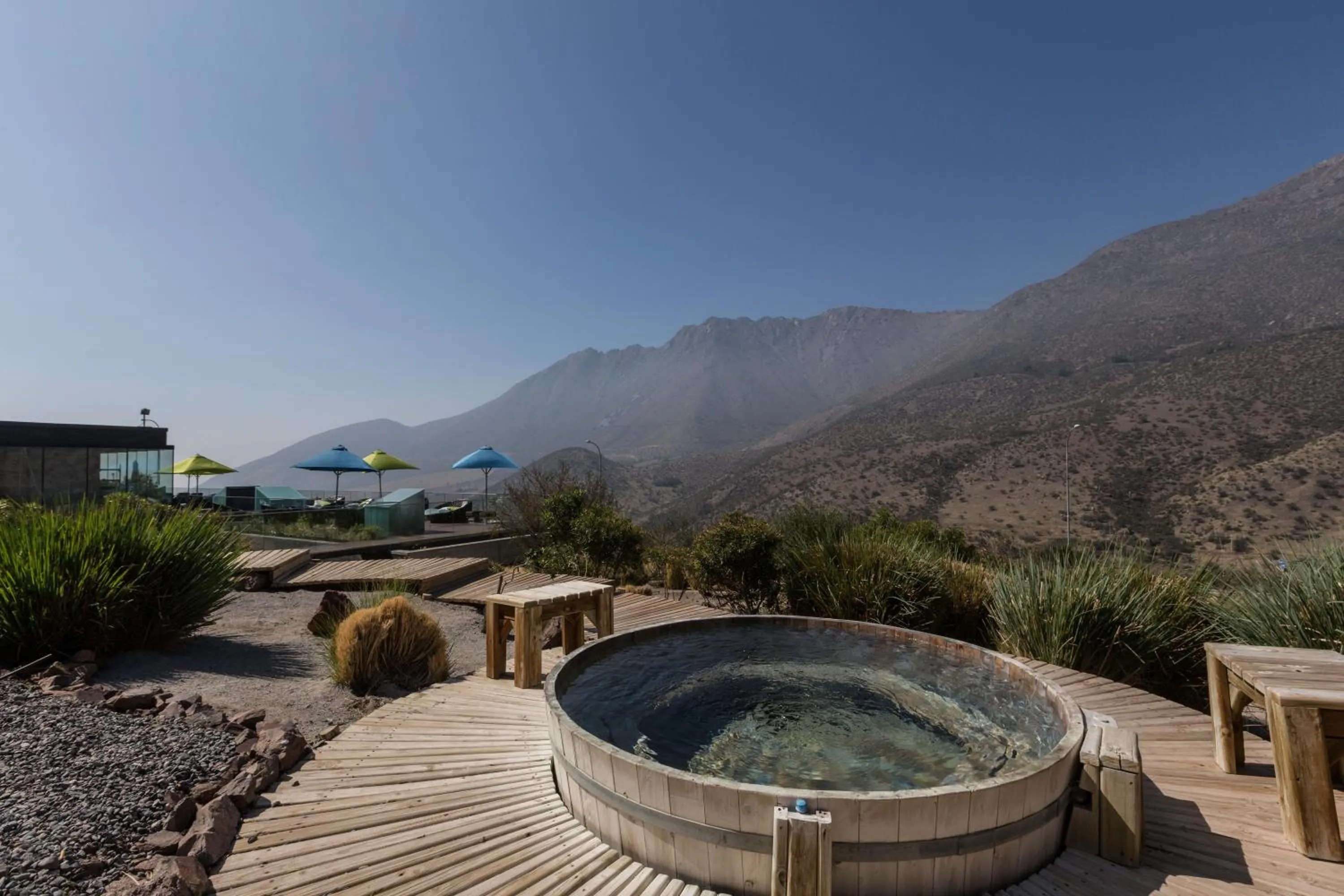 Hot Tub in Enjoy Santiago