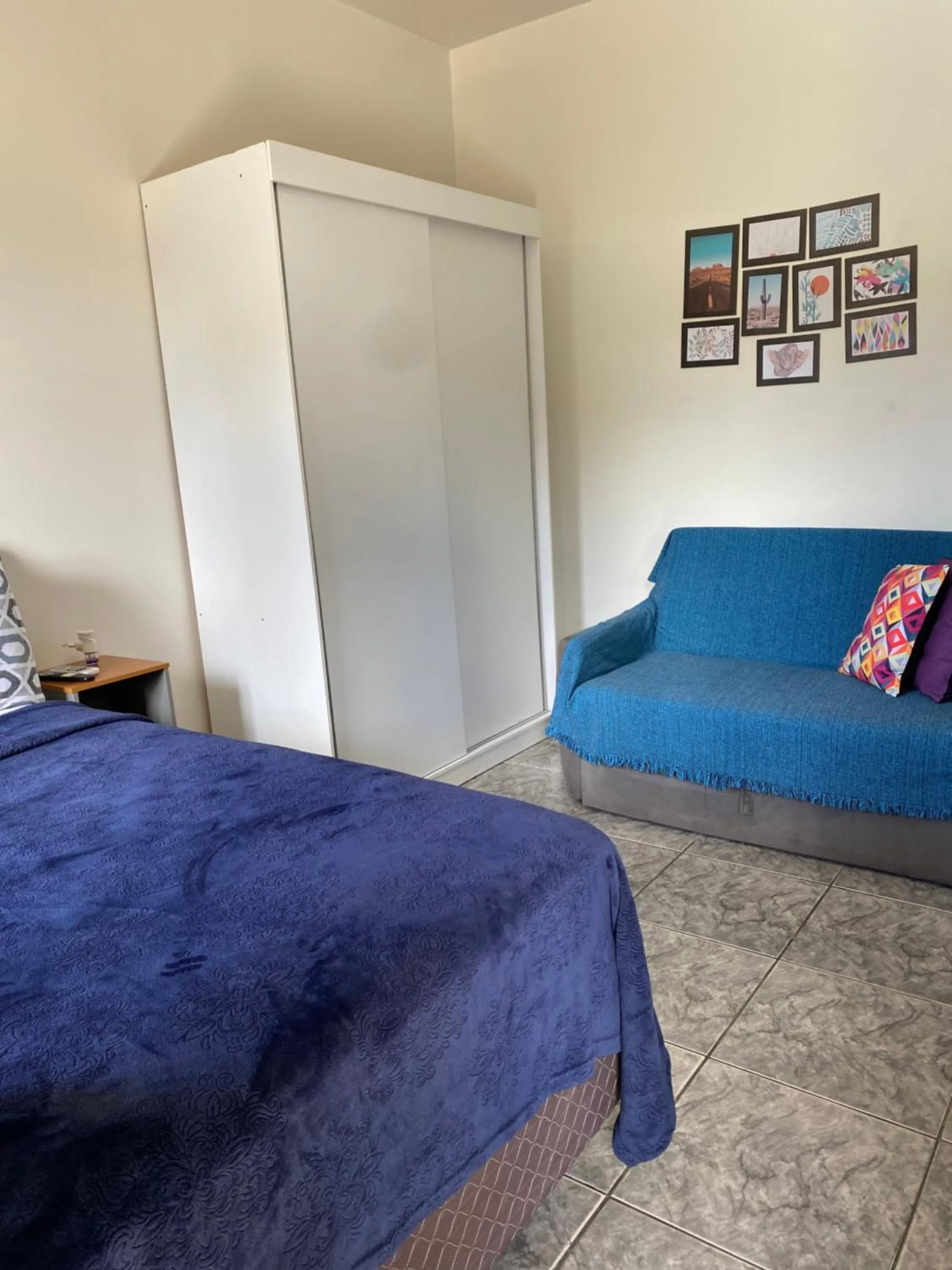 Bed in Apartamento cachoeira