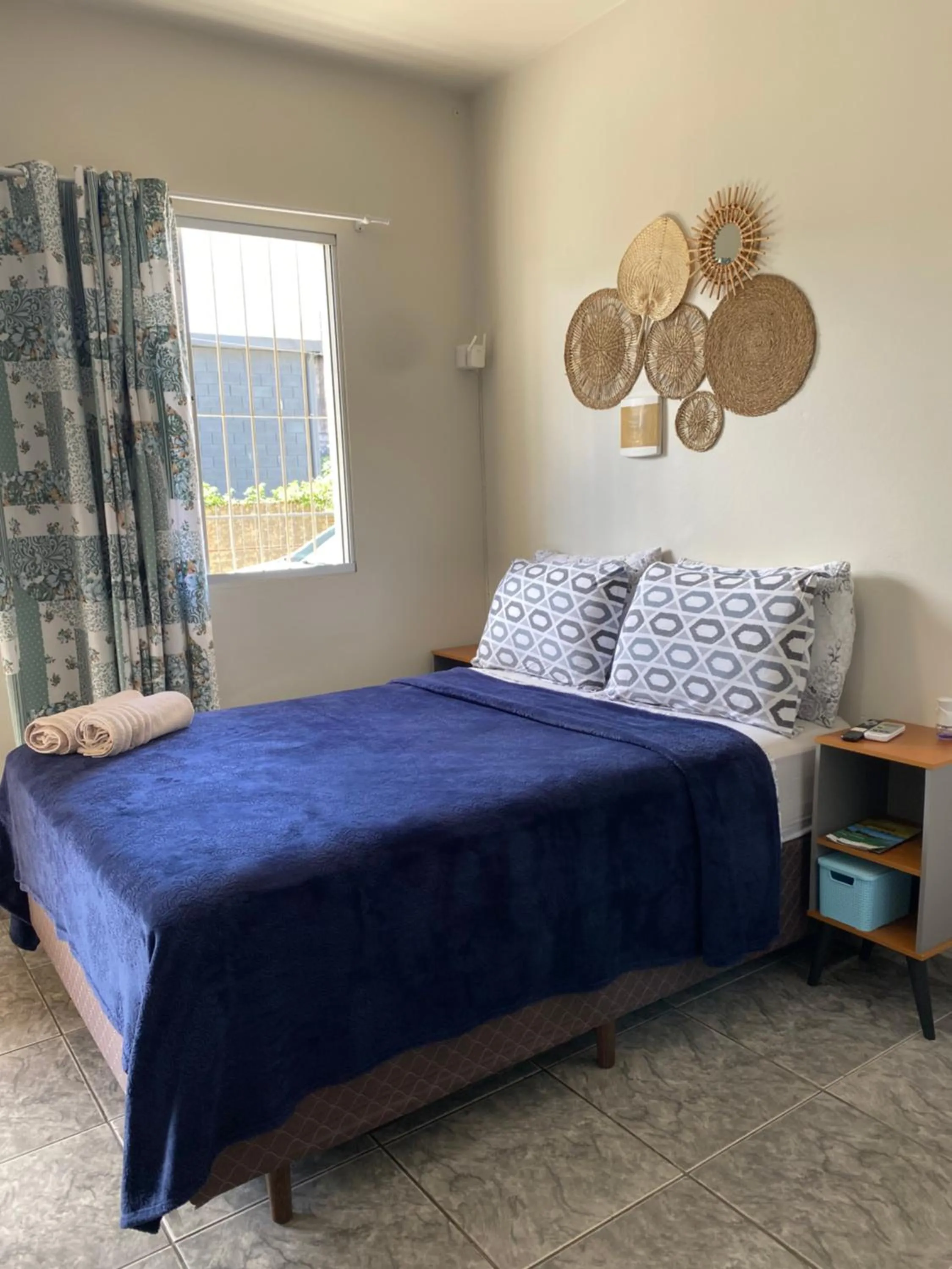 Bed in Apartamento cachoeira
