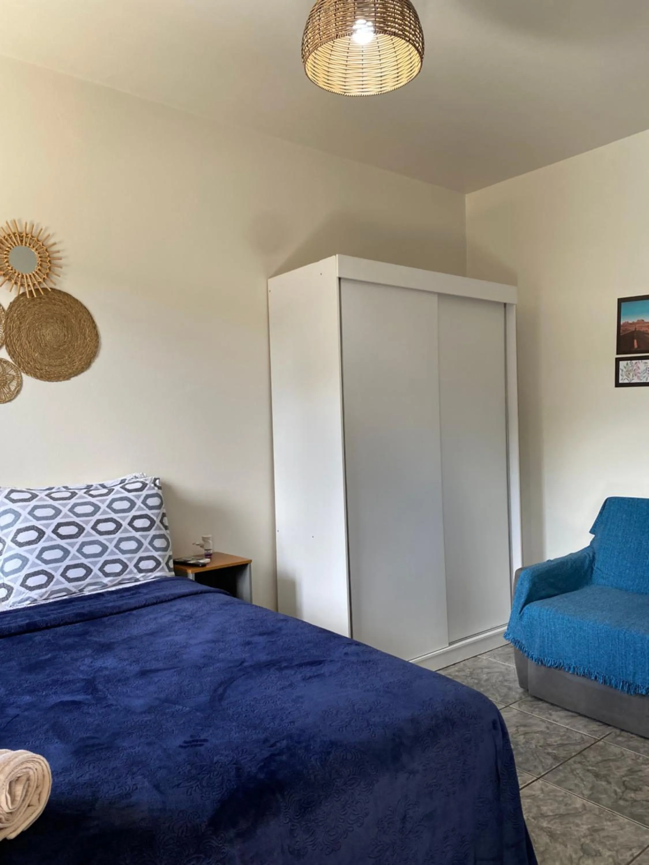 Bed in Apartamento cachoeira
