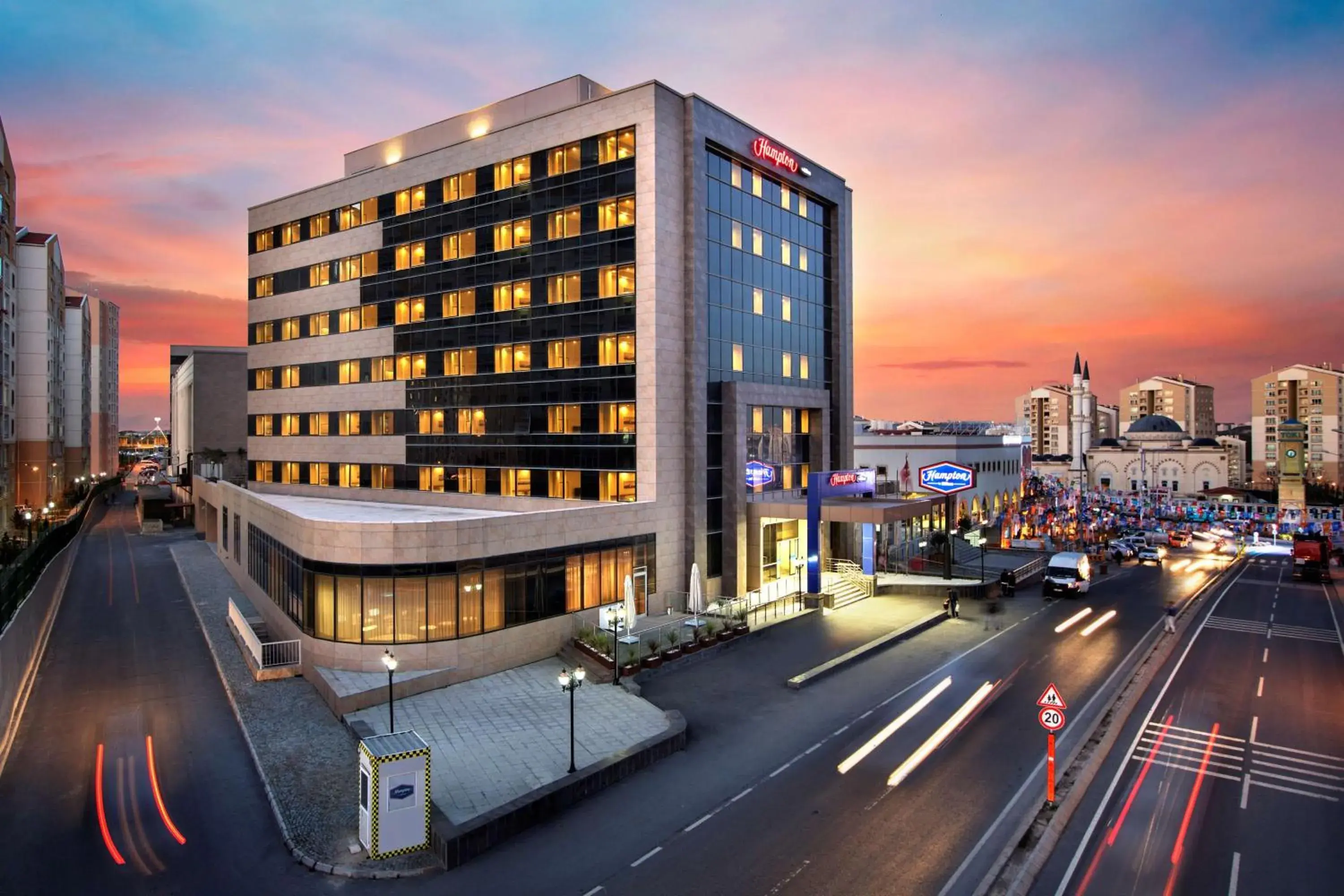 Property building in Hampton by Hilton Istanbul Kayasehir Property building in Hampton by Hilton Istanbul Kayasehir