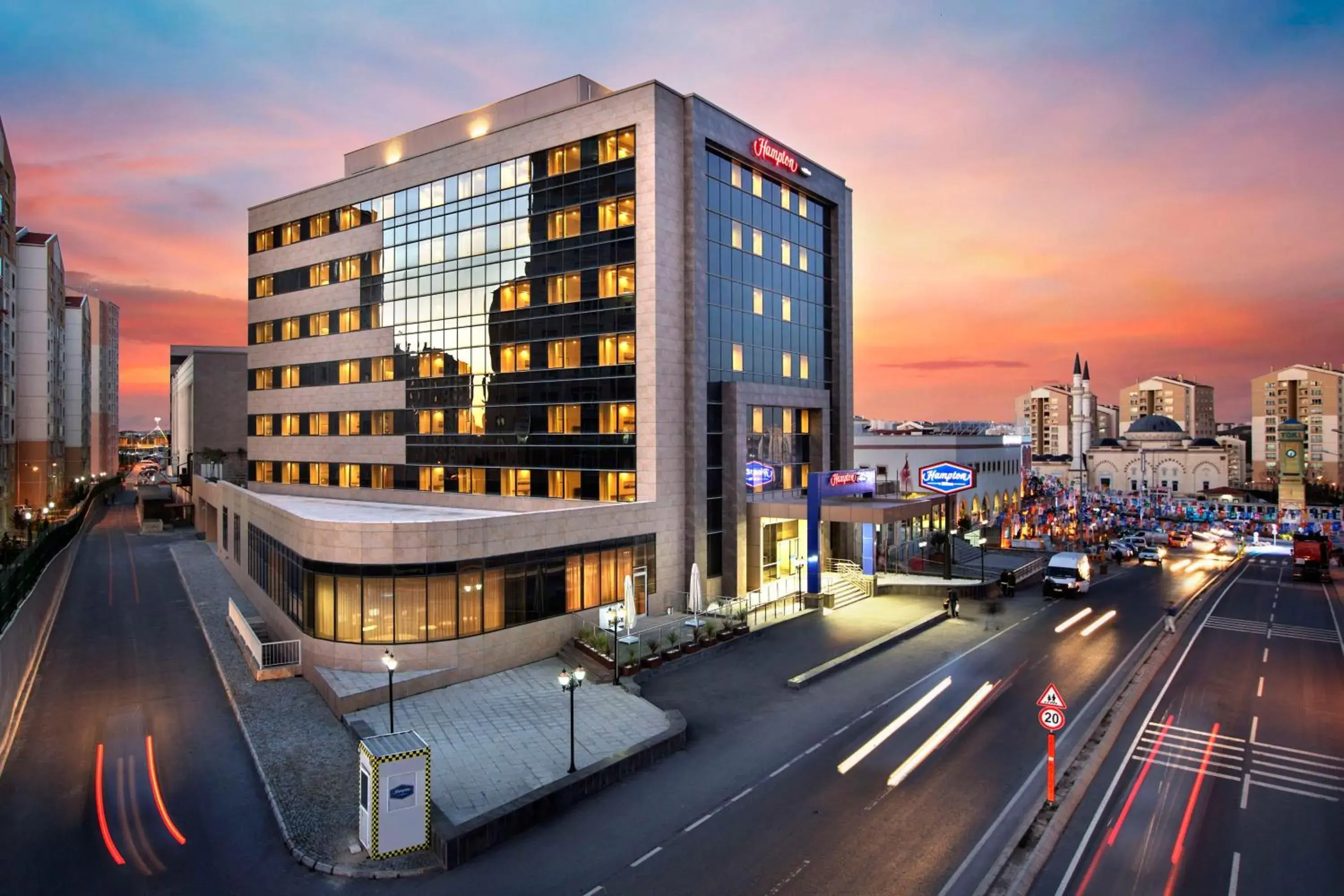 Property building in Hampton by Hilton Istanbul Kayasehir Property building in Hampton by Hilton Istanbul Kayasehir