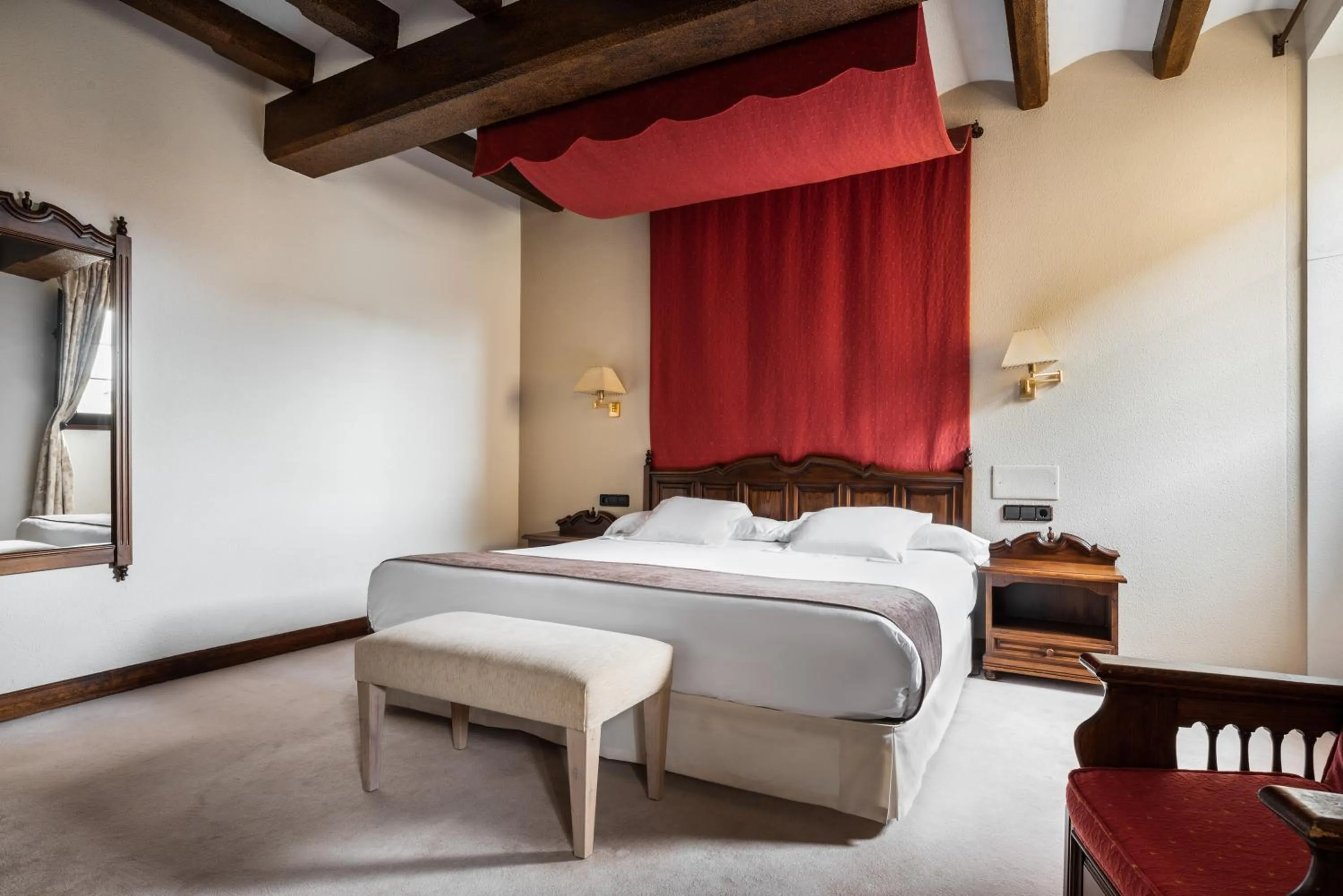 Bed in Eurostars Los Agustinos