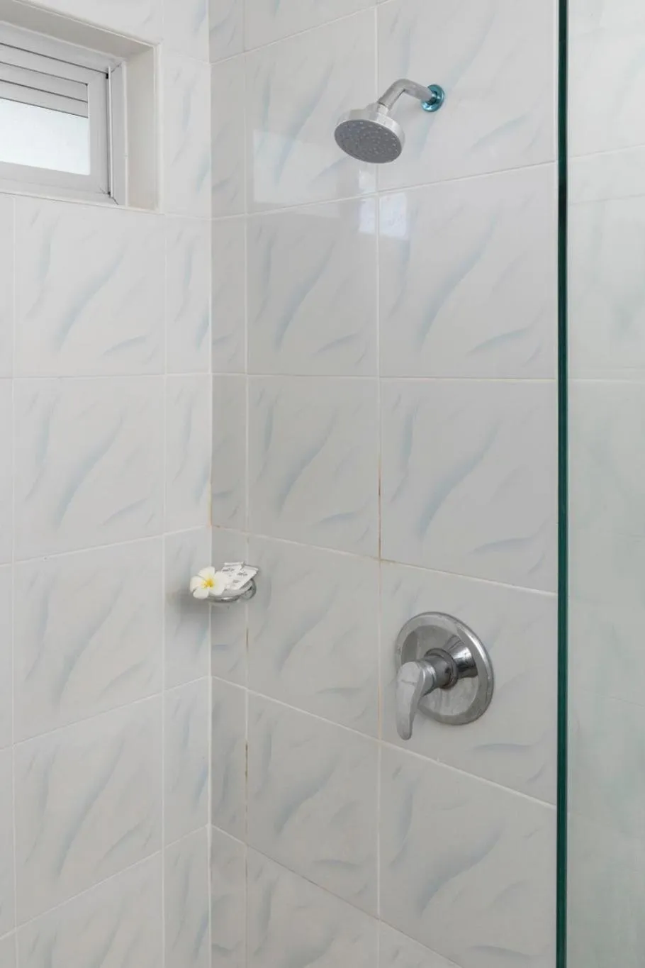 Shower in Trans International Hotel