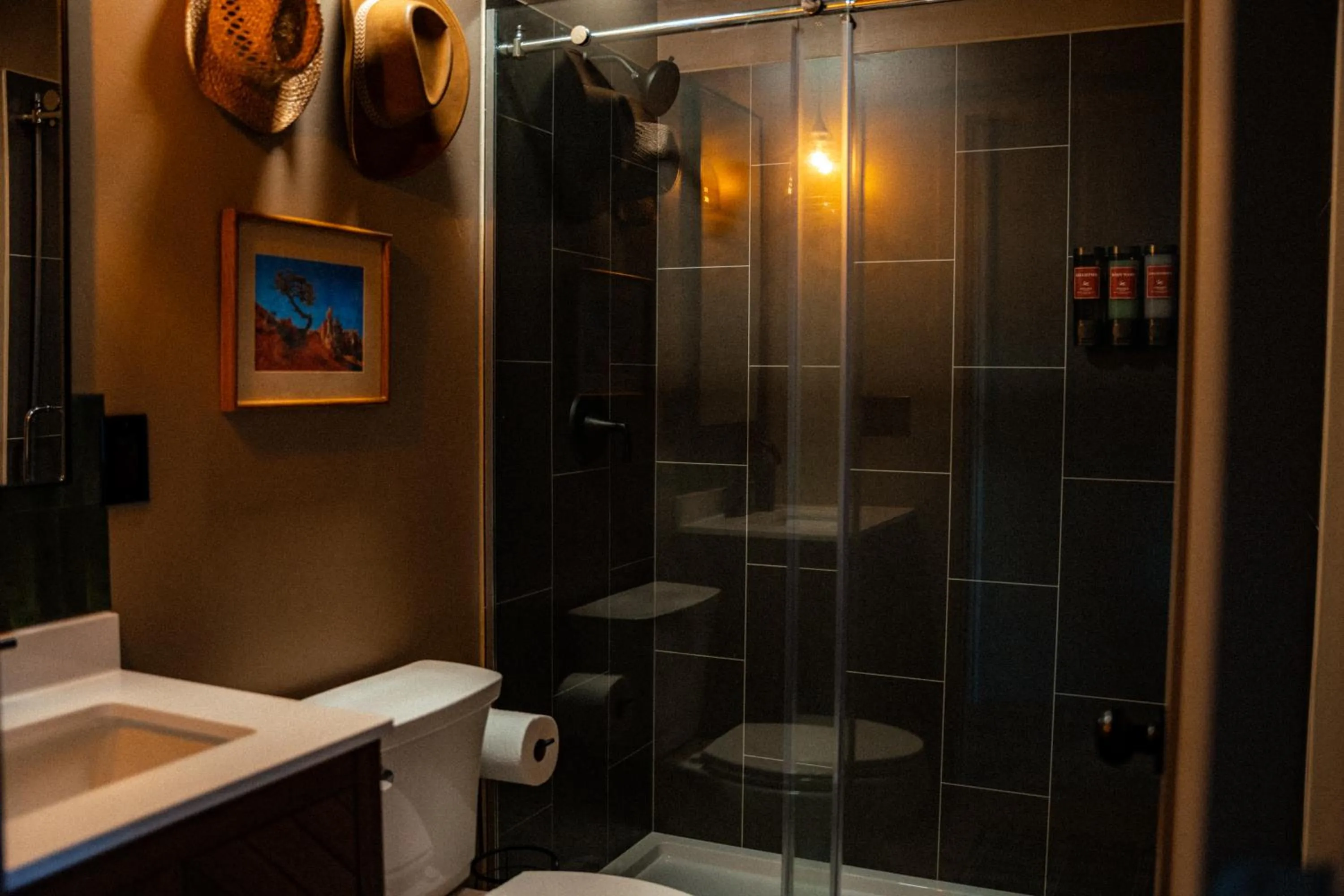 Shower in Desert Sage Retreat