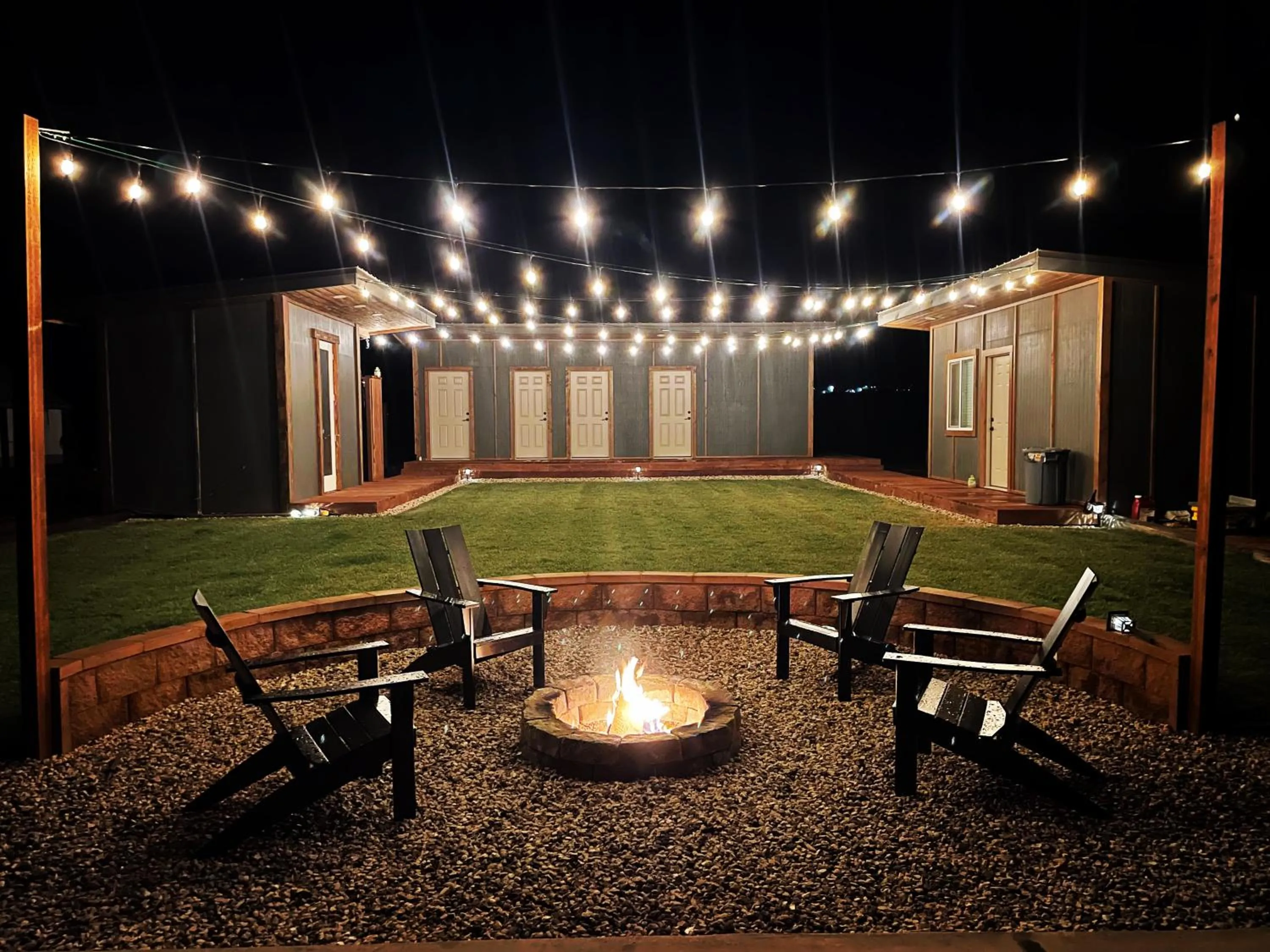 Night in Desert Sage Retreat