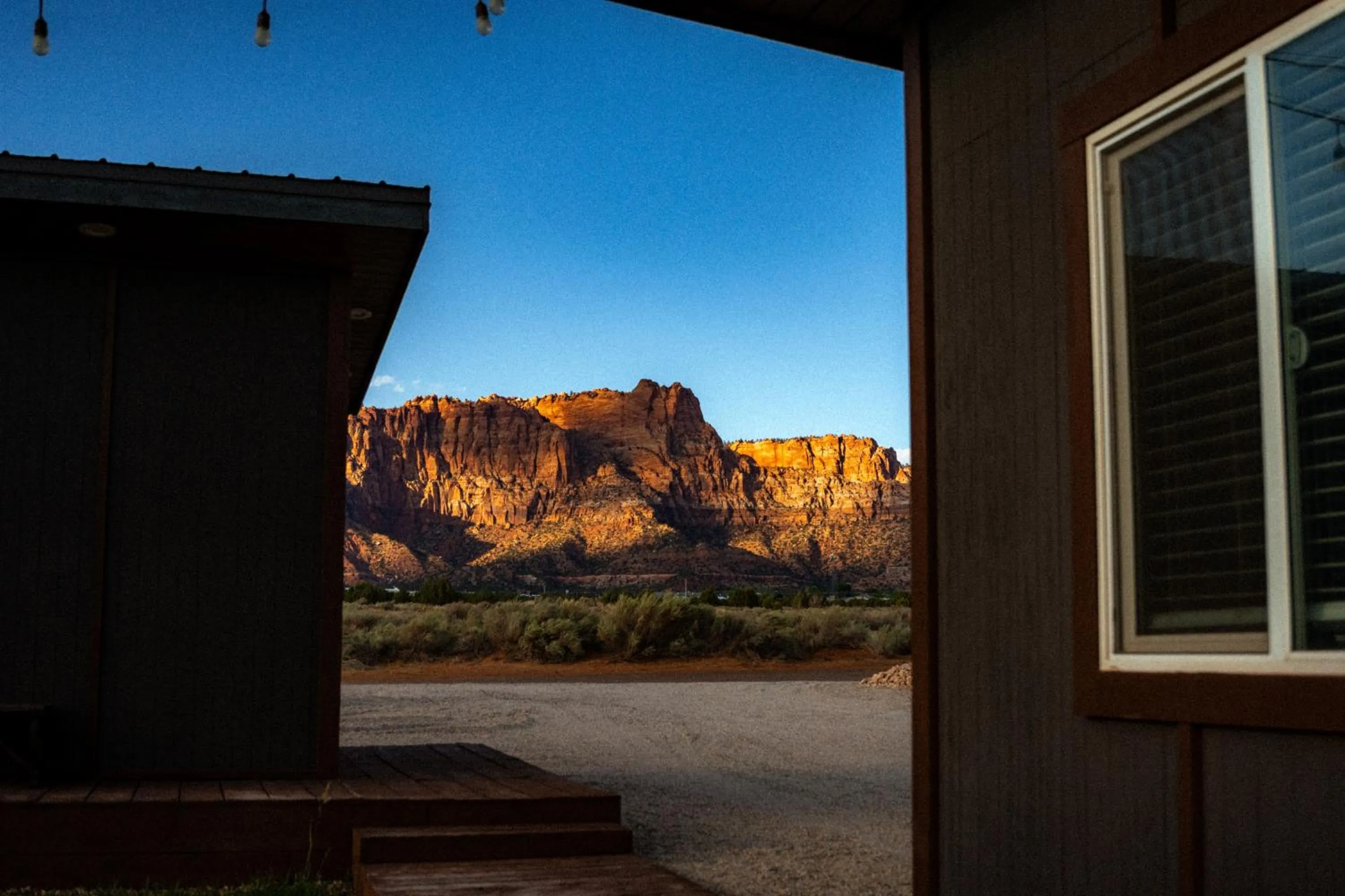 Mountain view in Desert Sage Retreat