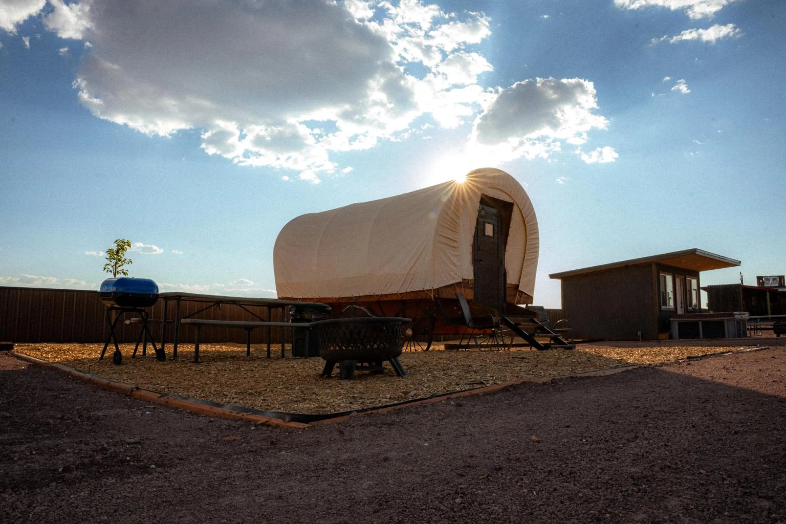 Property building in Desert Sage Retreat