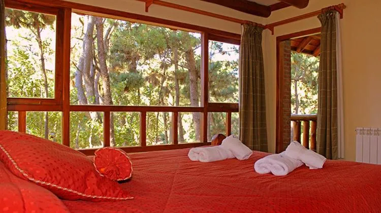 Bedroom, Bed in Hostería y Cabañas Altamar De Las Pampas