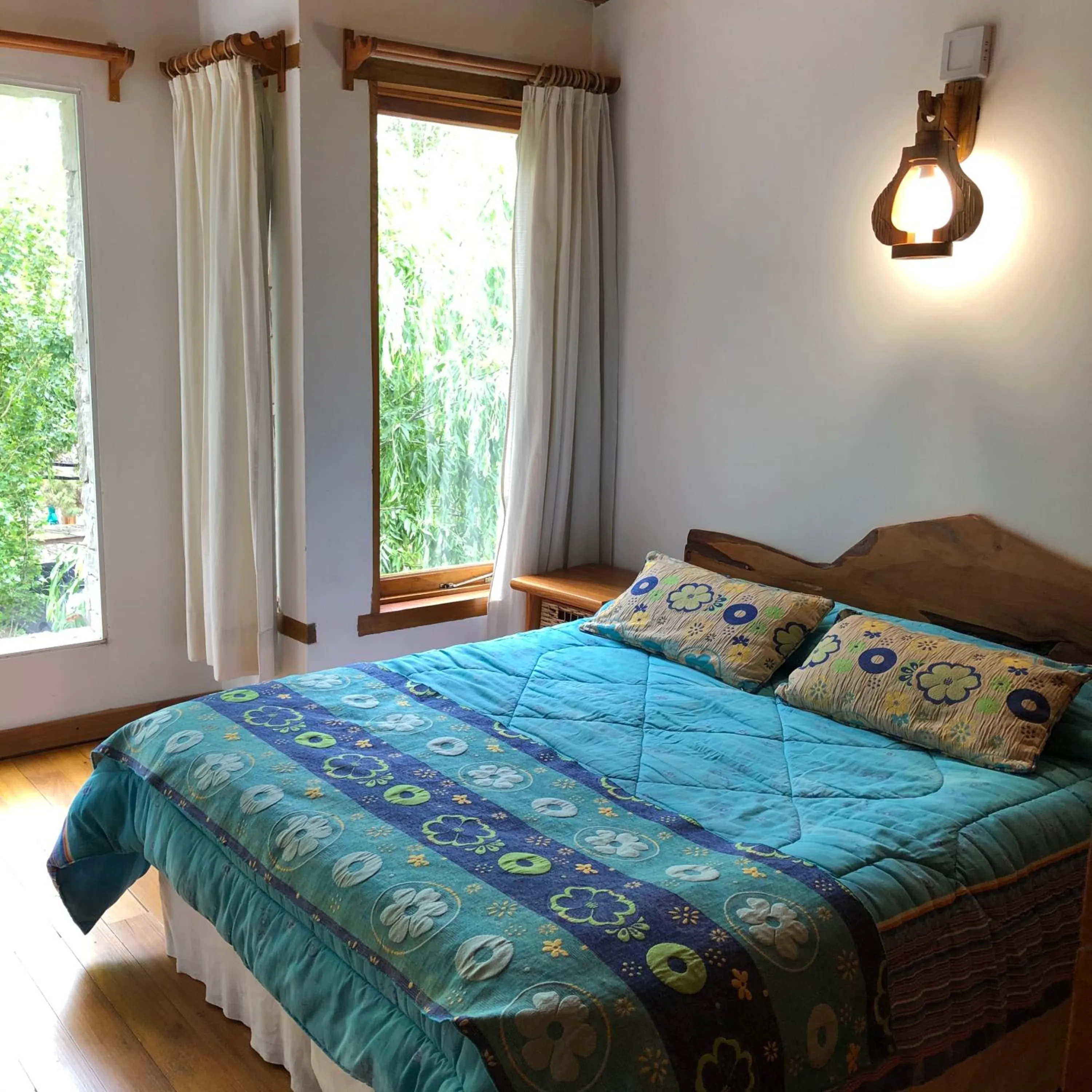Bed in Hostería y Cabañas Altamar De Las Pampas