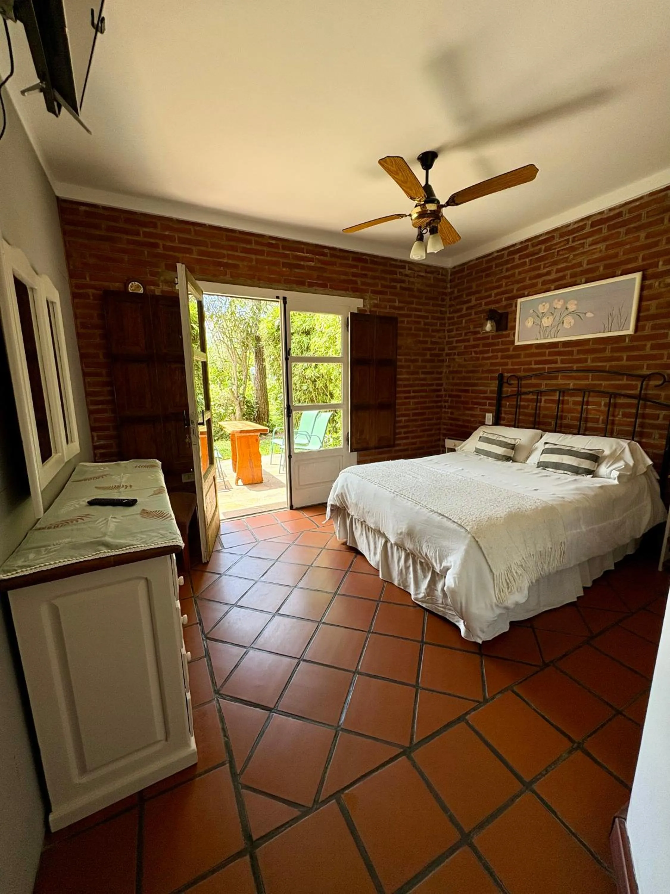 Bed in Hostería y Cabañas Altamar De Las Pampas