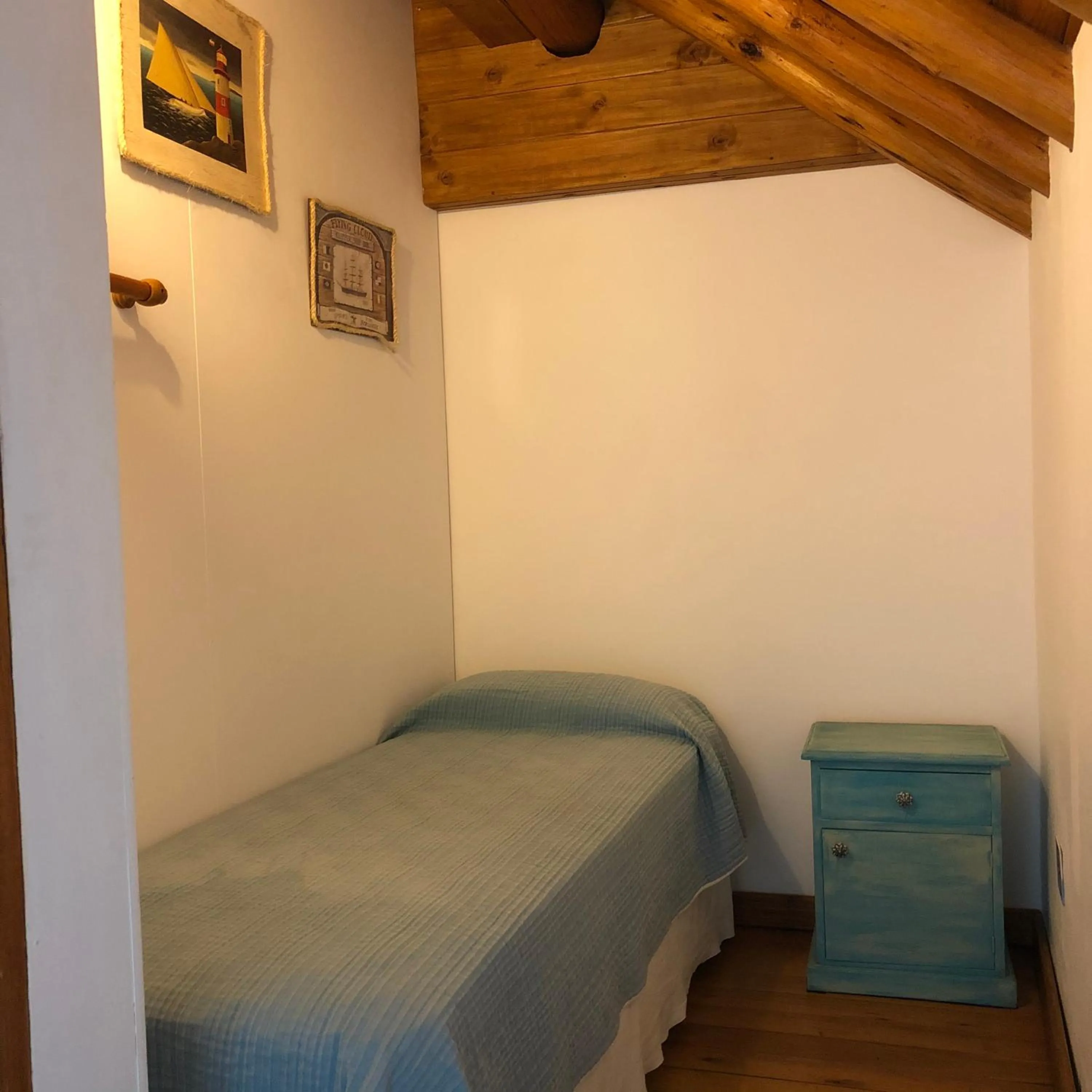 Bed in Hostería y Cabañas Altamar De Las Pampas