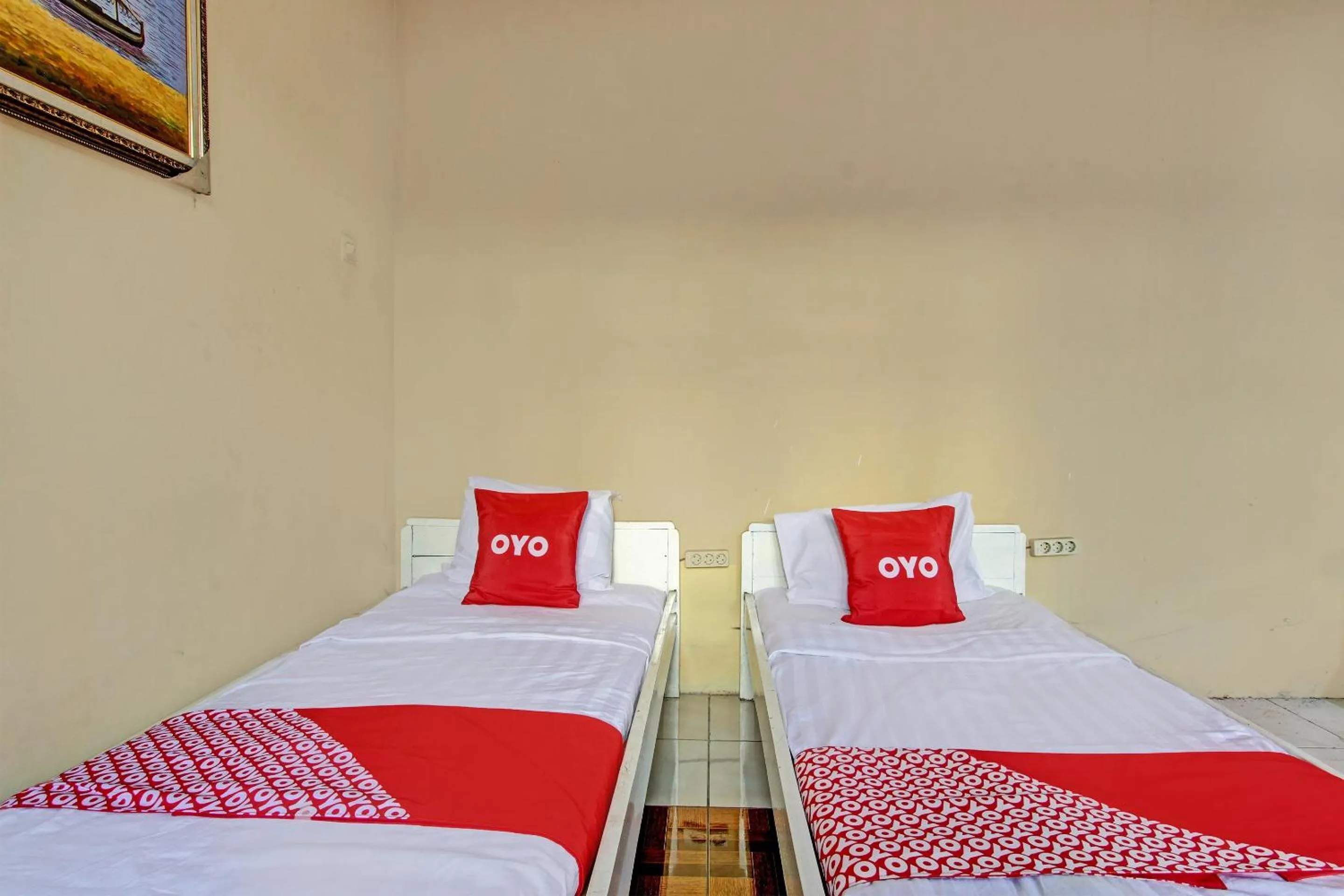 Bedroom in OYO 92851 Homestay Borobudur Specpacker Syariah