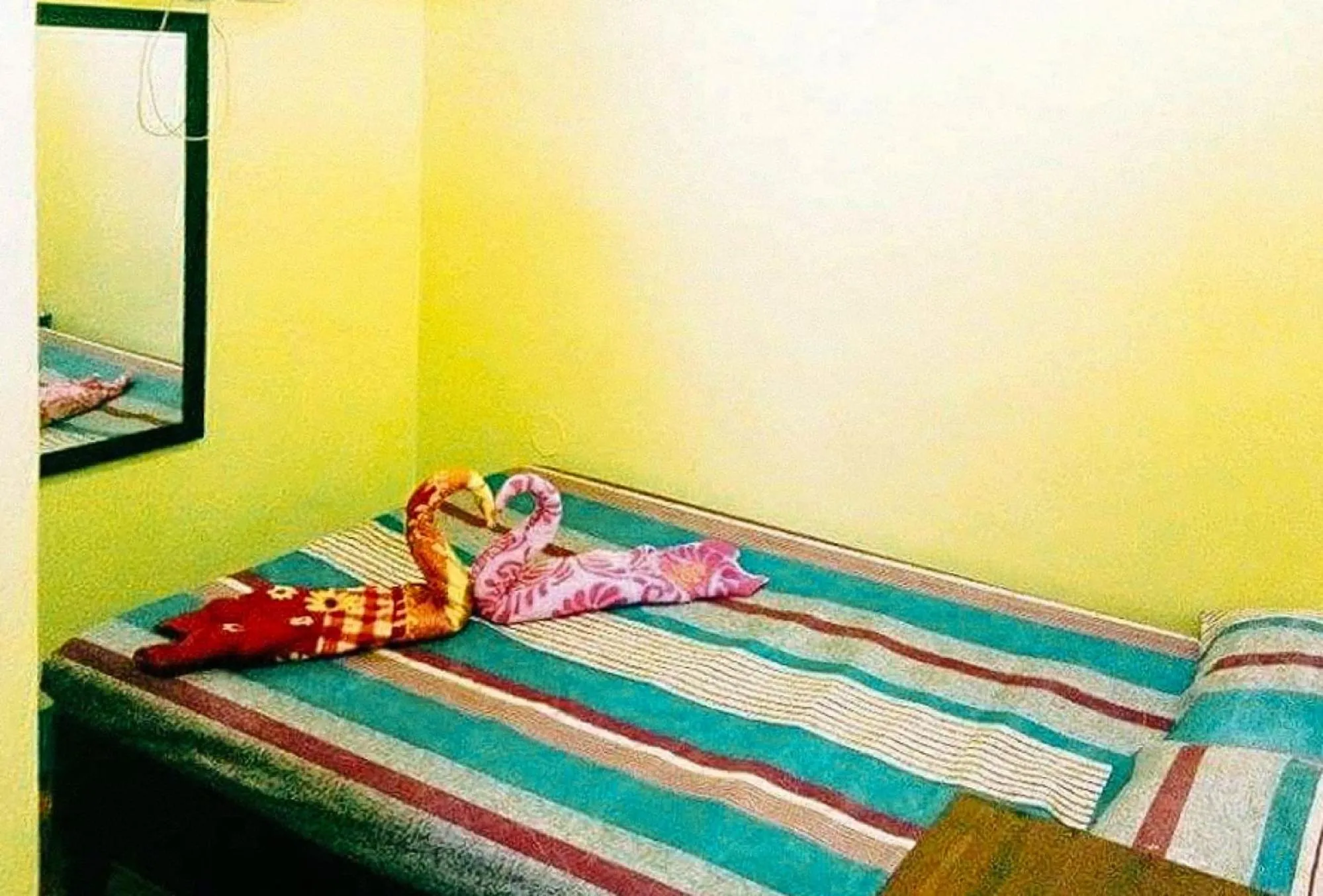 Bed in Livin's Inn Tuguegarao