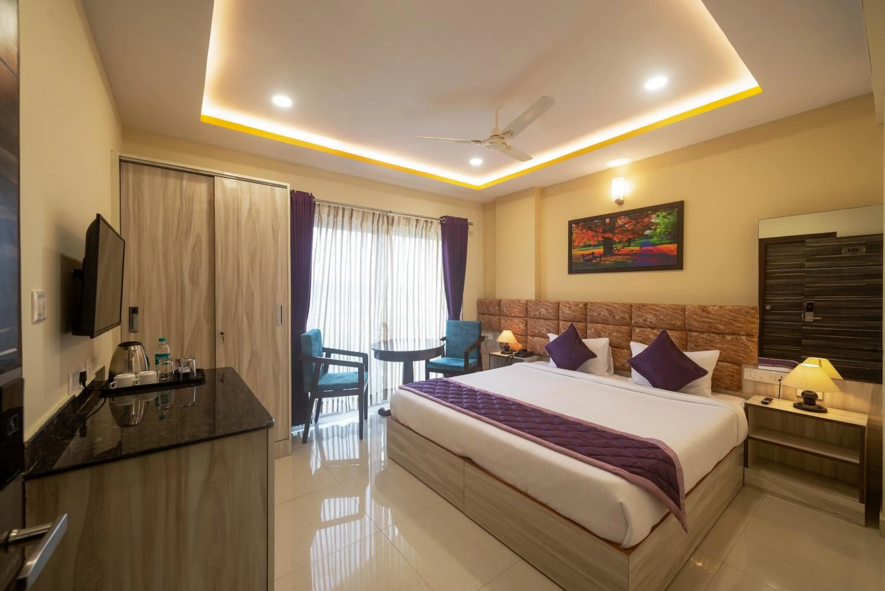 Bed in Zenith Hotels Hebbal Bangalore