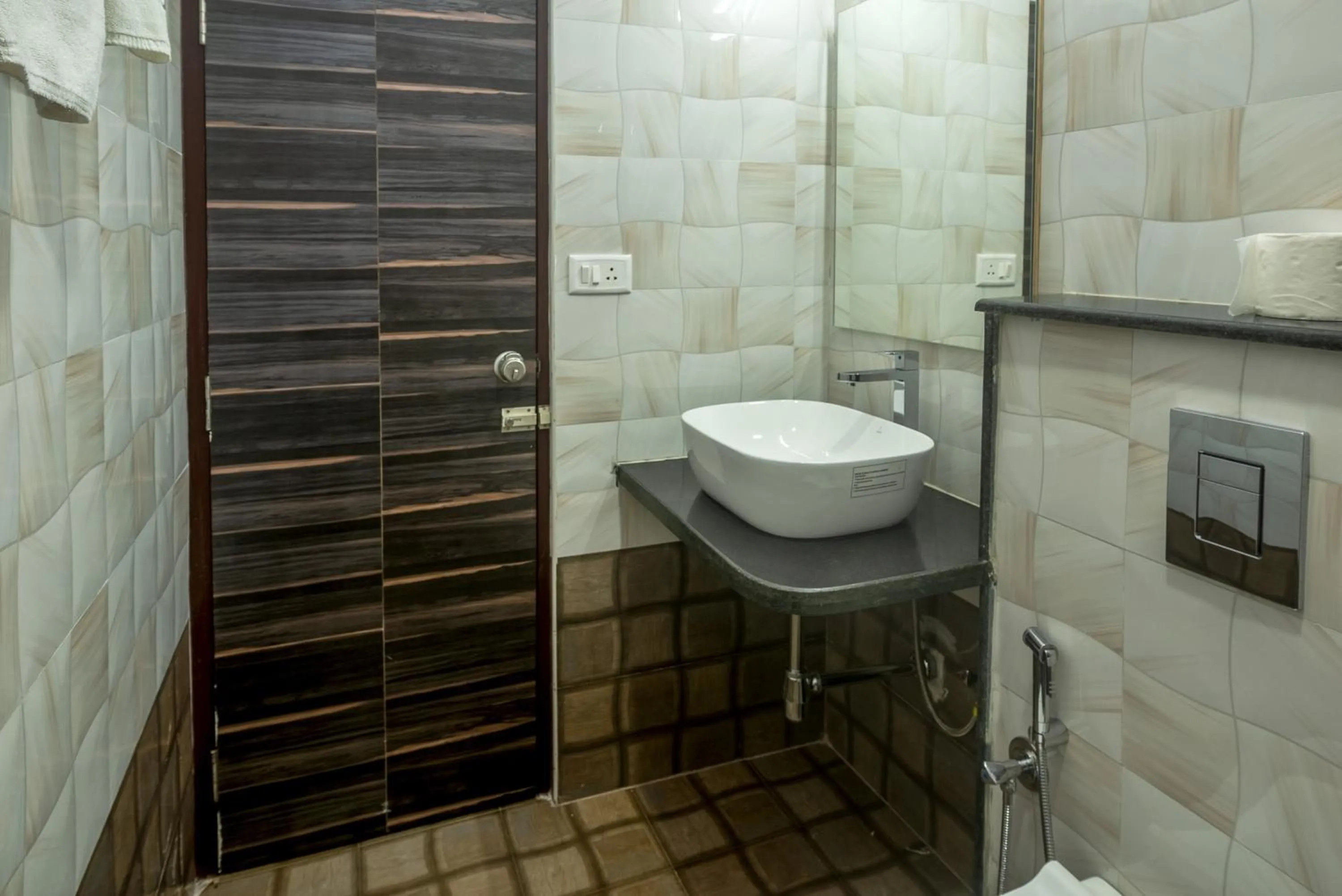 Toilet in Zenith Hotels Hebbal Bangalore