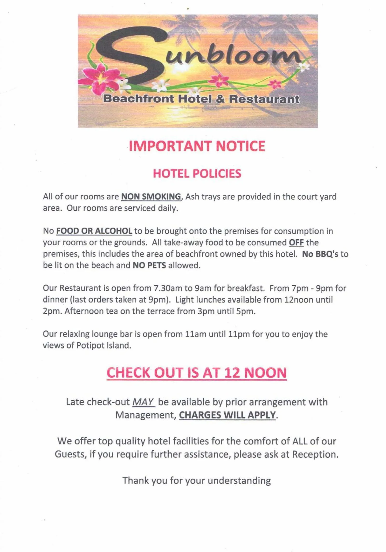 Sunbloom Beachfront Hotel and Restaurant Zambales