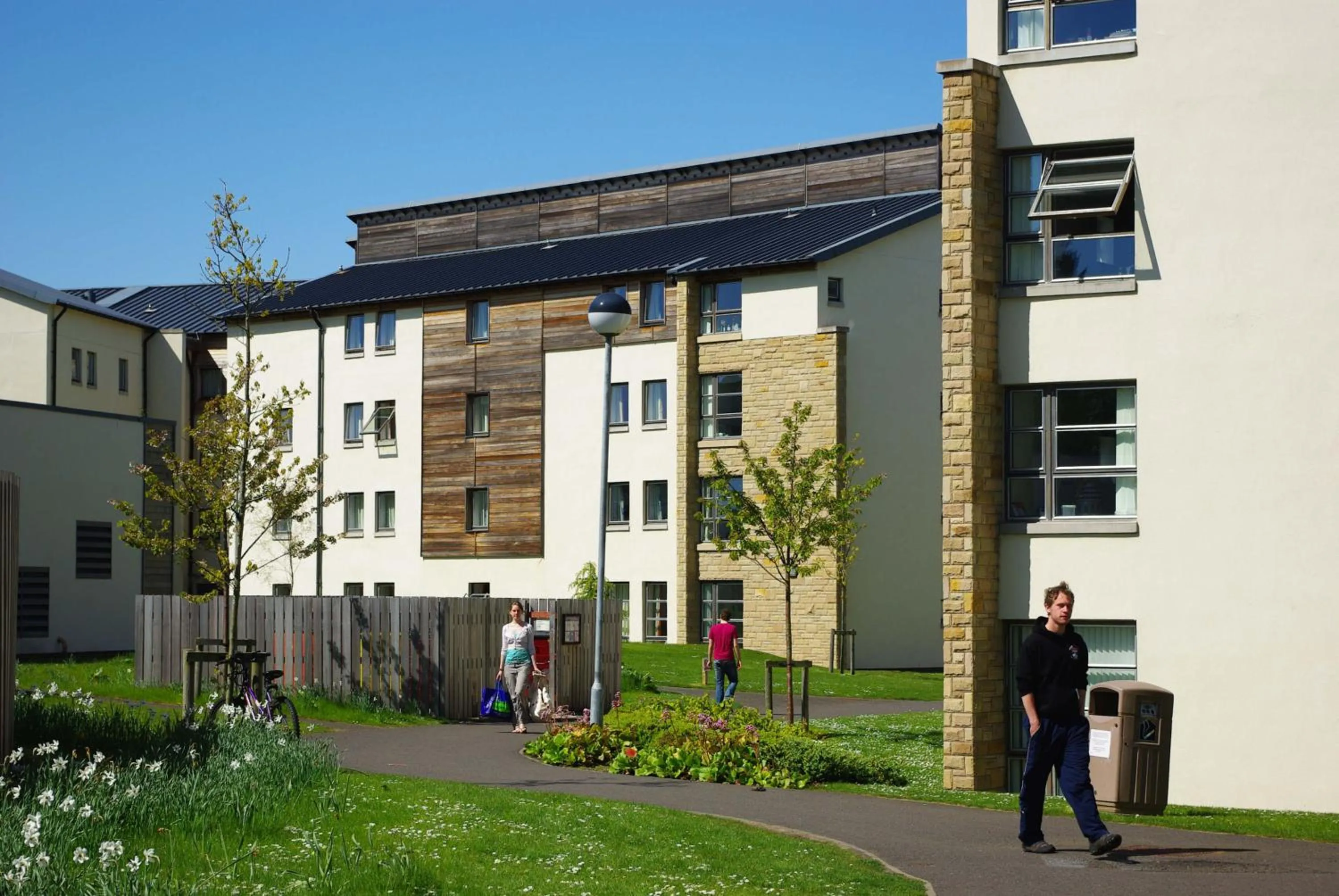 Facade/entrance in David Russell Apartments - Campus Accommodation