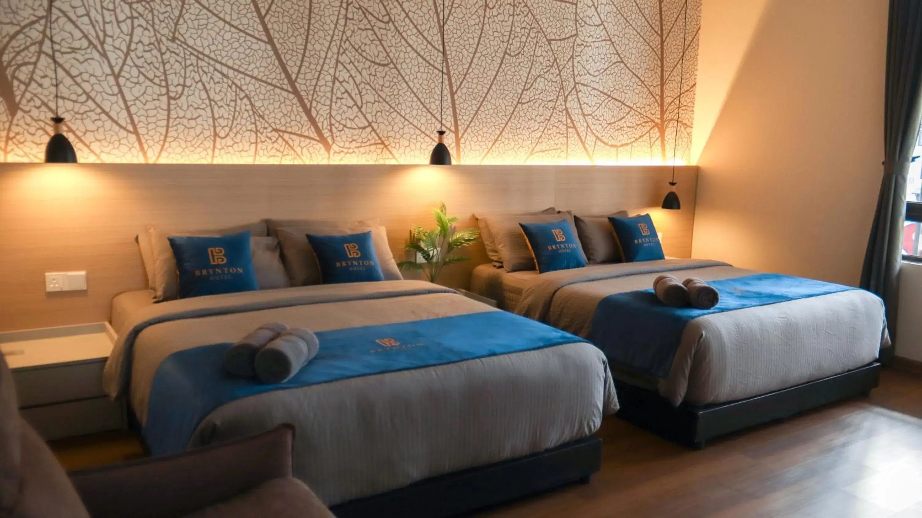 Bed in Hotel Brynton at Cameron Centrum Mall Bed in Hotel Brynton at Cameron Centrum Mall