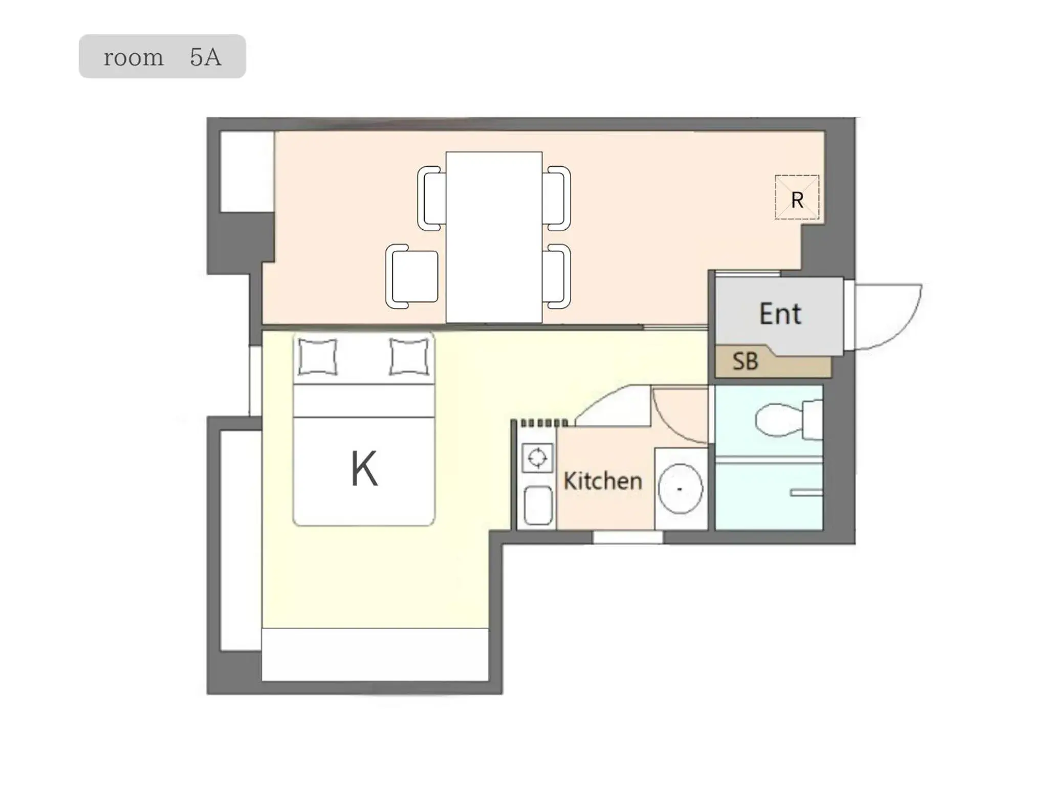 King Room - single occupancy in Matsuyama Stay King Room - single occupancy in Matsuyama Stay