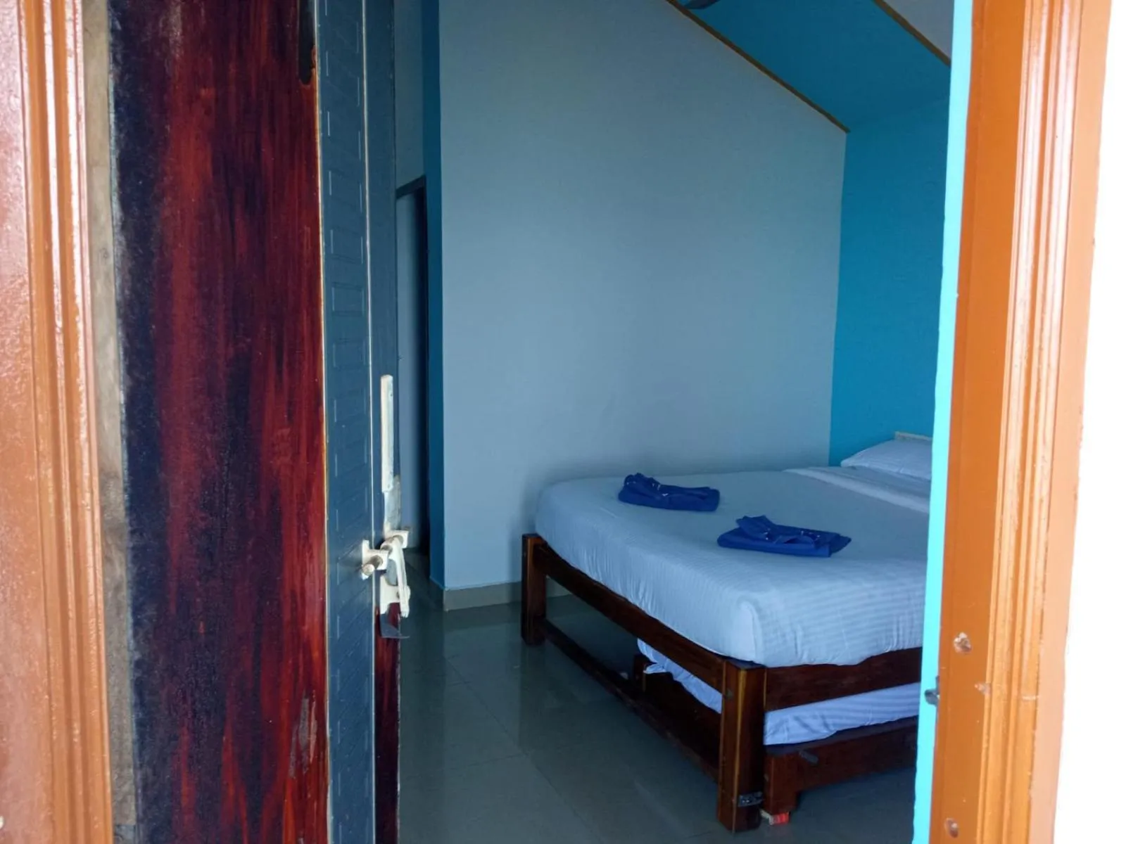Bed in Poornima Beach Stay